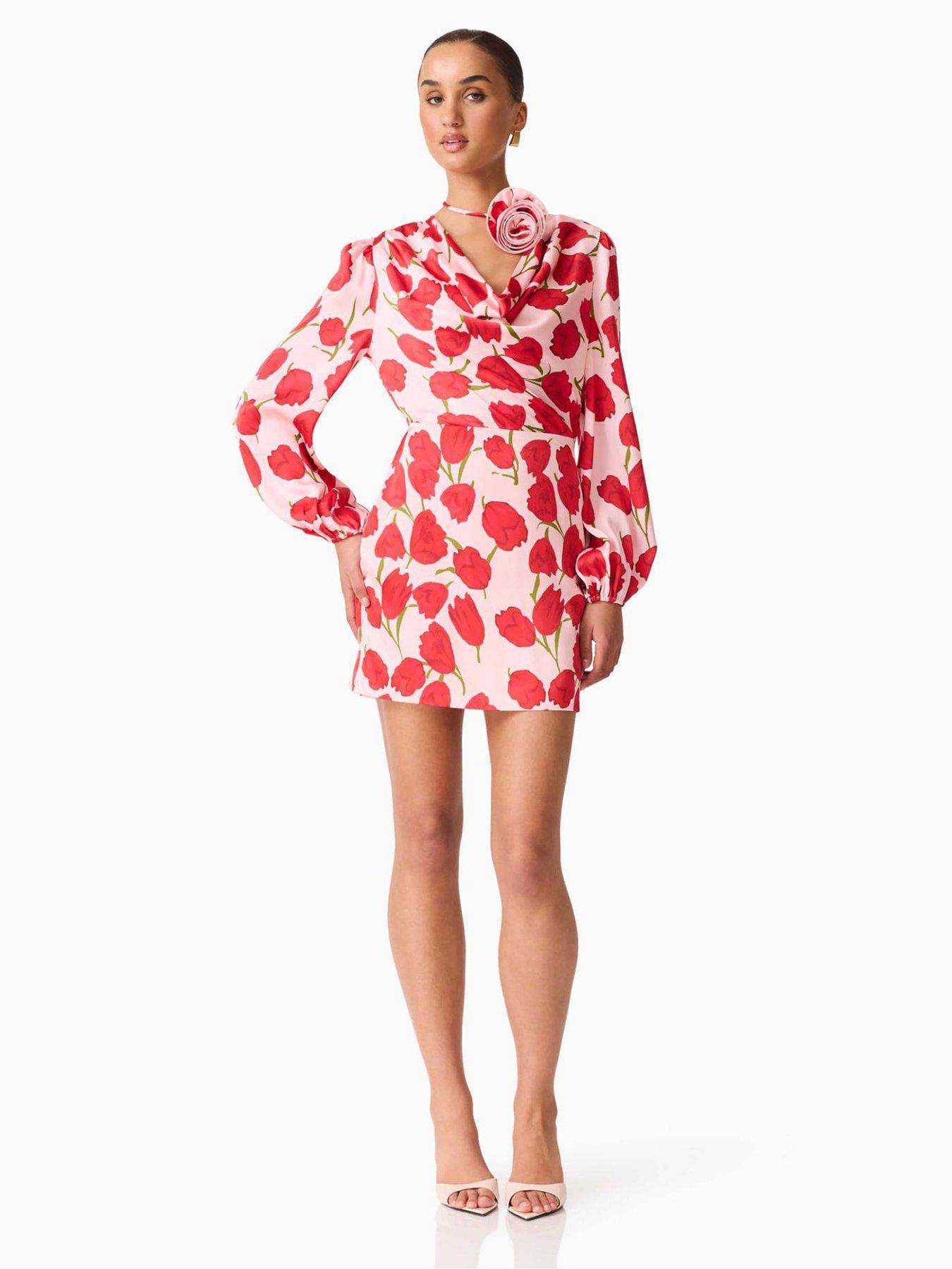 Elliatt Melia Long Sleeve Mini Dress