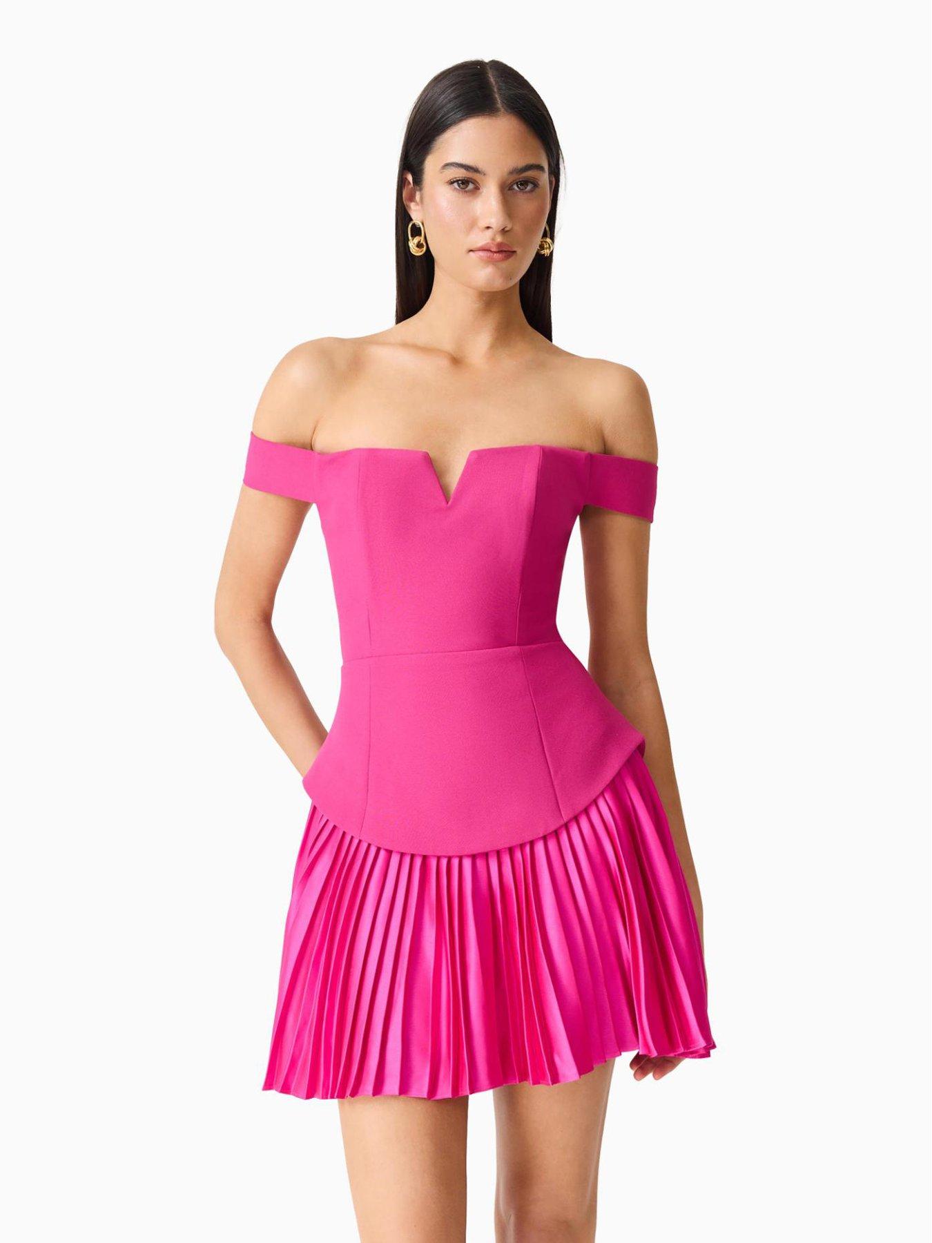 Image 5 of 7 of Elliatt Elva Off The Shoulder Mini Dress