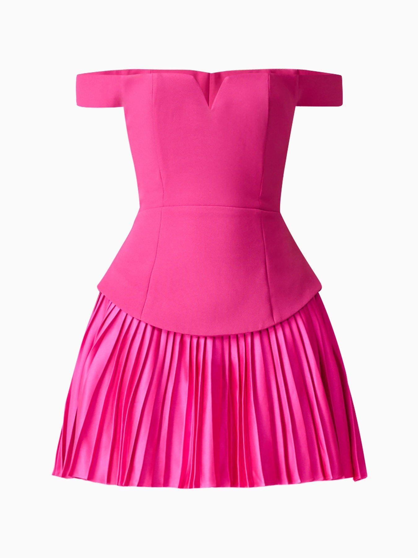 Image 7 of 7 of Elliatt Elva Off The Shoulder Mini Dress