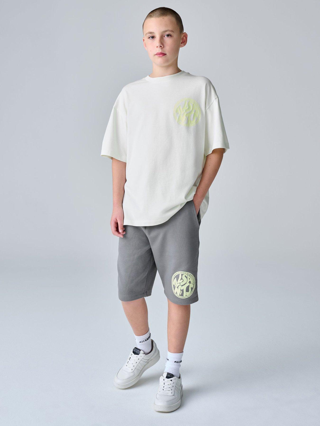 Smallsaints Older Boys Logo Back Print T-Shirt & Short Set