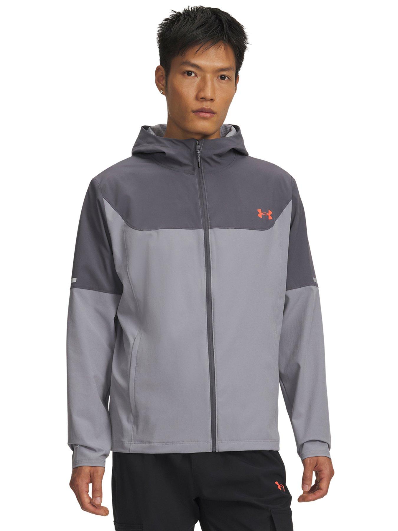 UNDER ARMOUR Mens Training Tech Utility Jacket - Grey