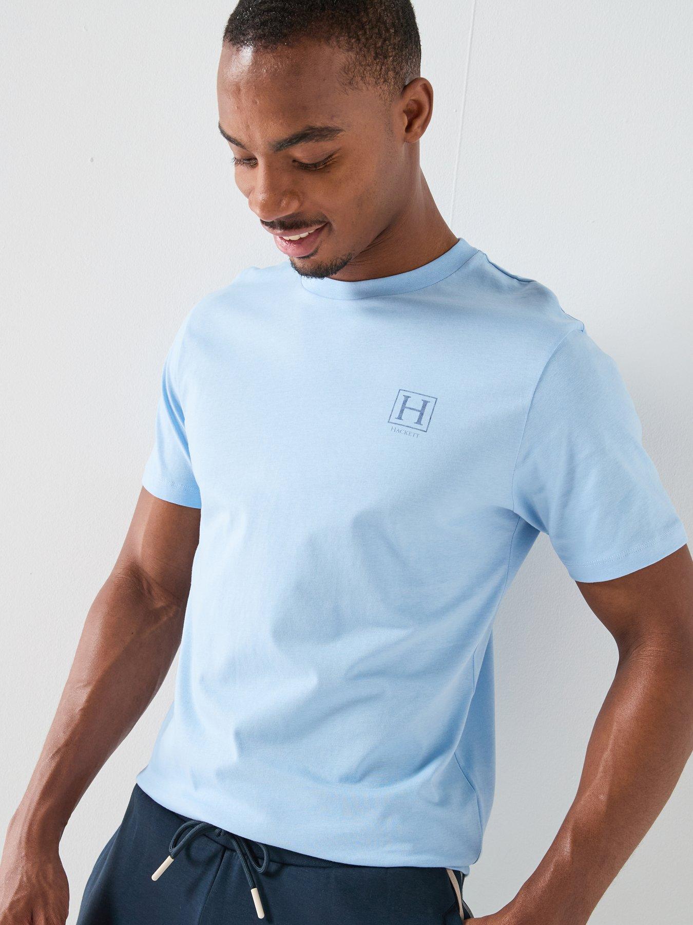 Hackett Hackett Heritage Heritage H Numbers Small Logo T-Shirt - Blue