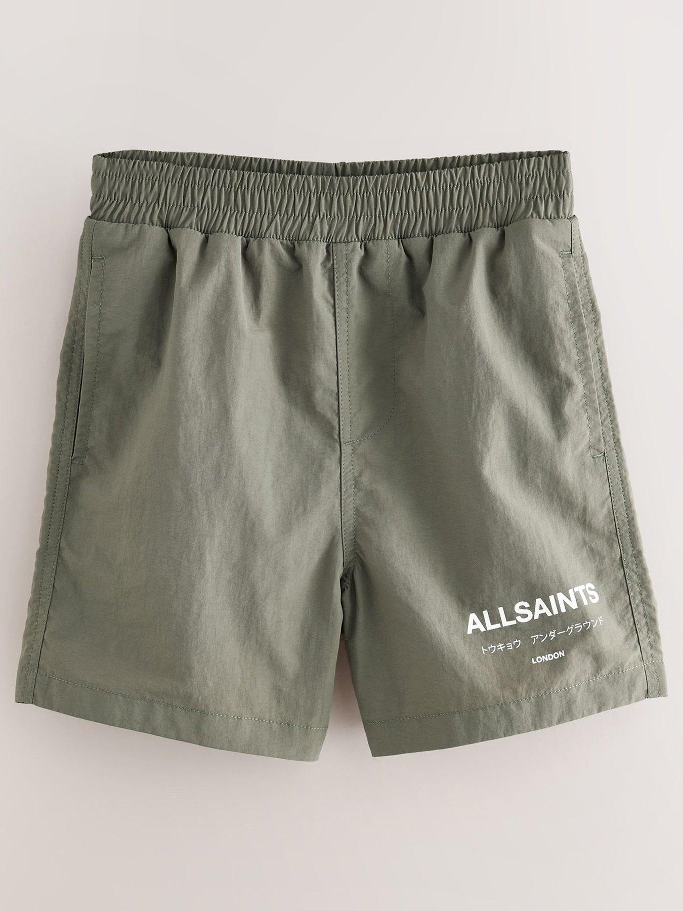 smALLSAINTS Older Boys Logo Swim Shorts - Khaki