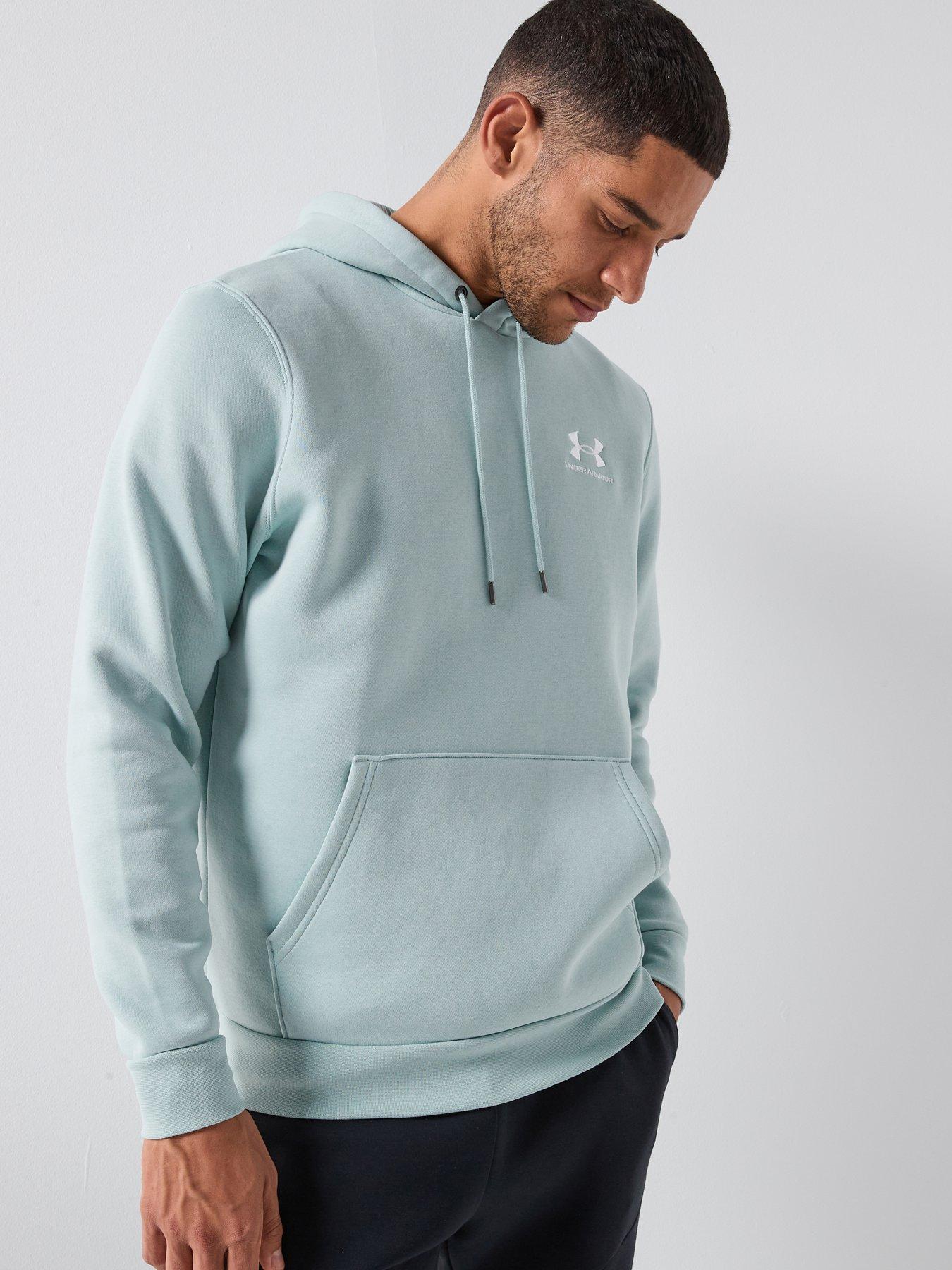 UNDER ARMOUR Mens Training Icon Fleece Hoodie - Blue