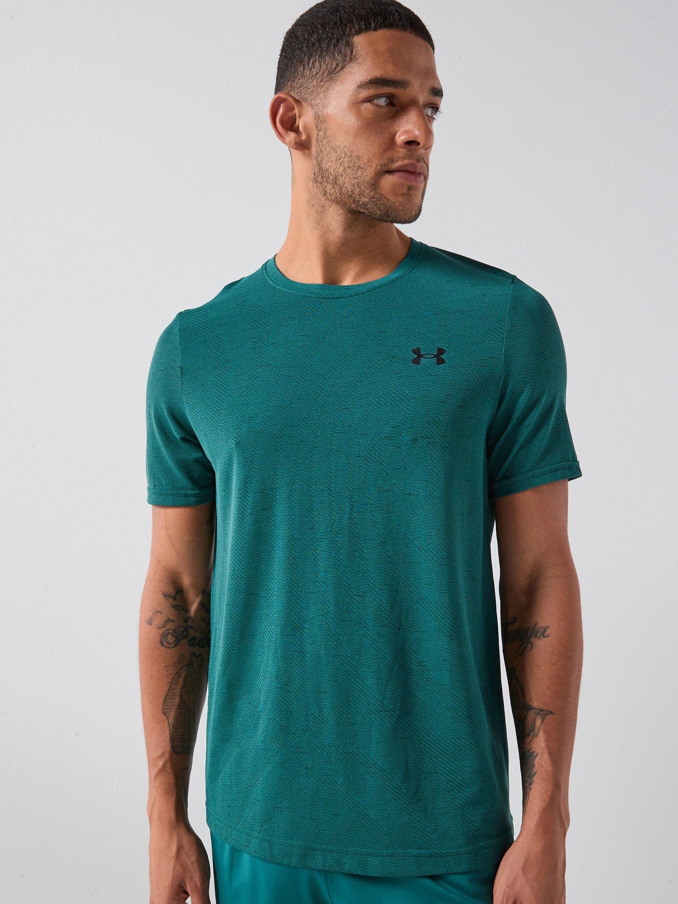 UNDER ARMOUR Mens Training Vanish Seamless Short Sleeve T-Shirt - Green
