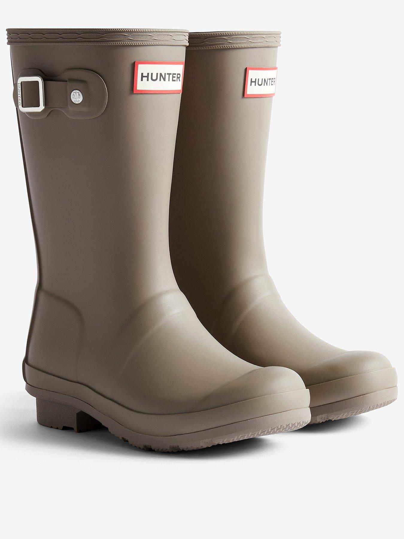 Hunter Junior Original Wellington Boot, Kettle, Size 13 Younger