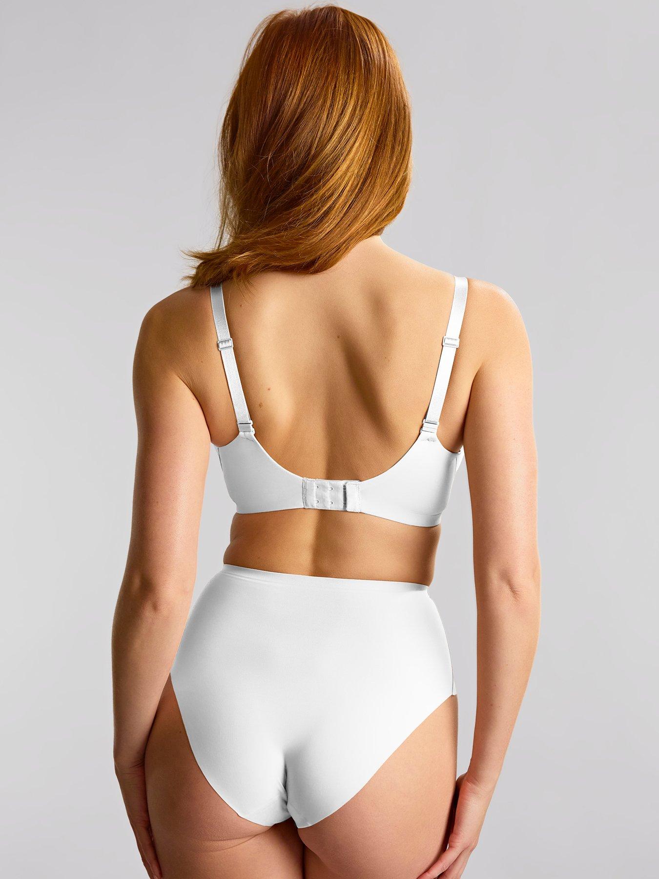 Image 2 of 6 of Panache 365 White T-shirt Bra - White