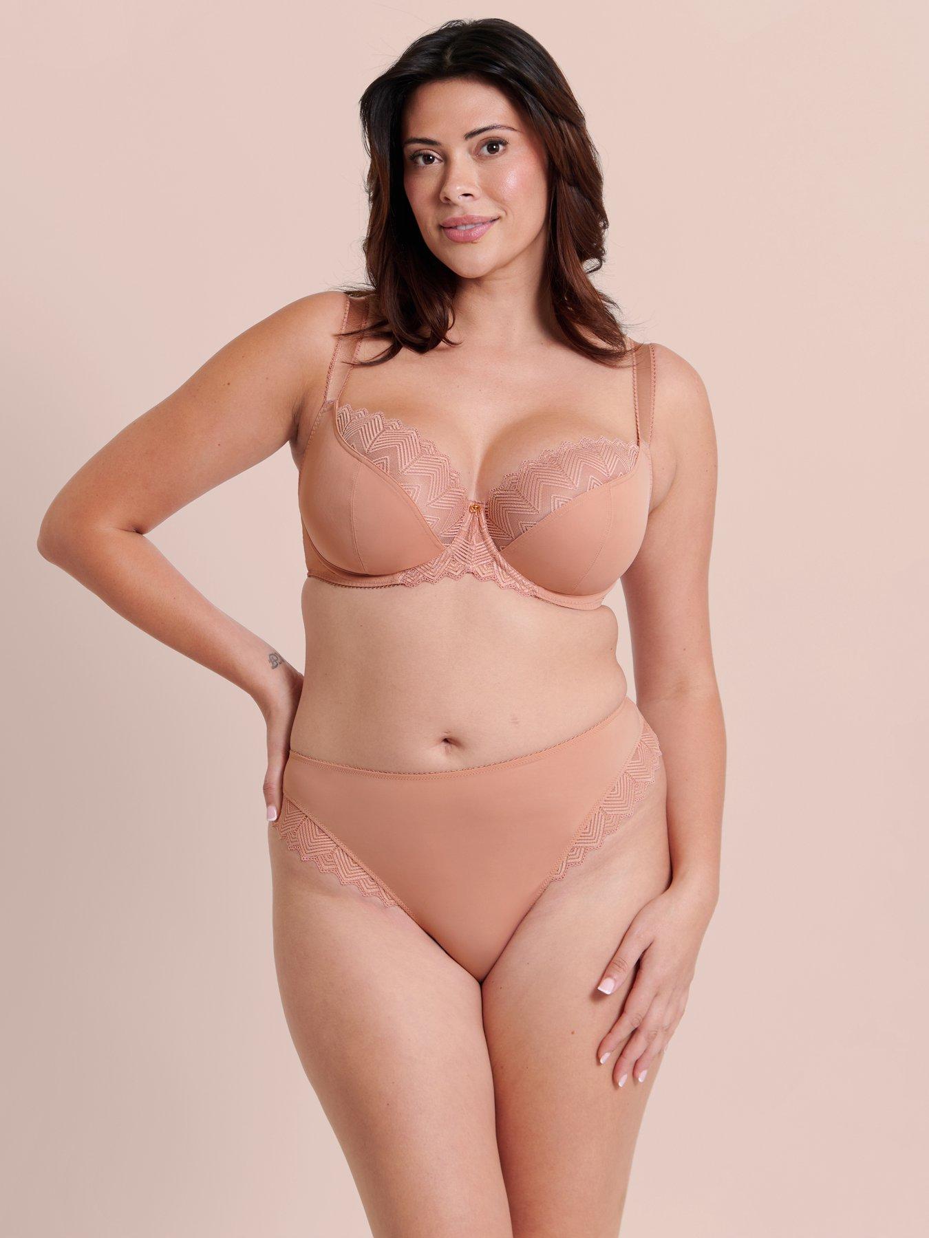 Image 4 of 5 of Curvy Kate Wild One Balcony Bra - Latte