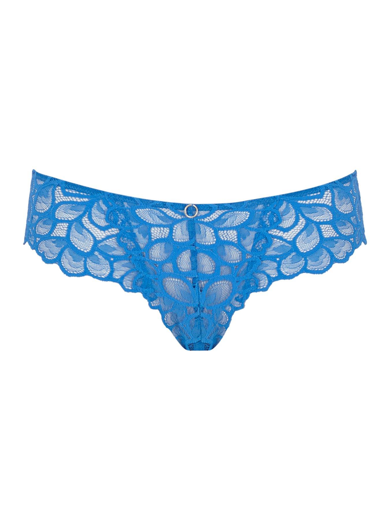 Image 5 of 5 of Panache Allure Azure Blue Brazilian Brief - Azure Blue