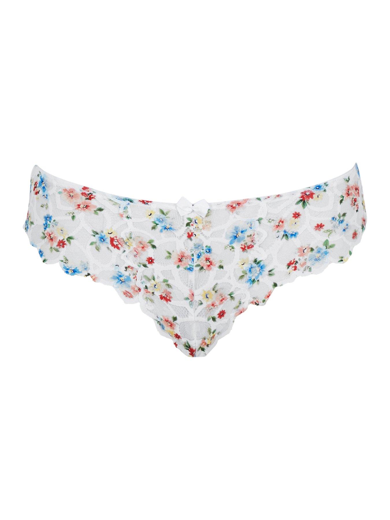 Image 4 of 4 of Panache Panache Allure Bloom Brazilian Brief - Bloom