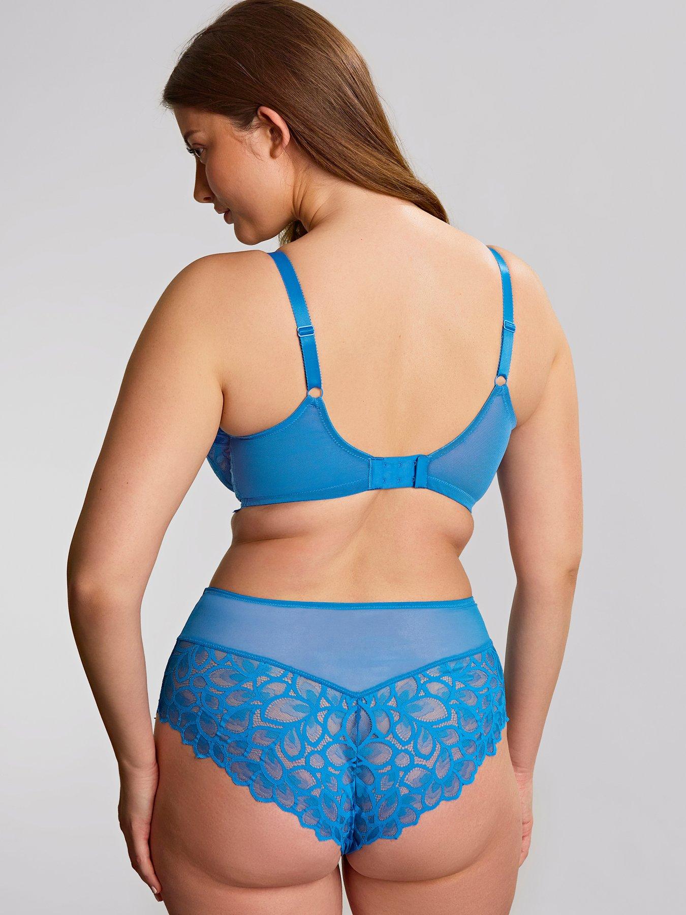 Image 2 of 5 of Panache Allure Azure Blue Deep Brief - Azure Blue