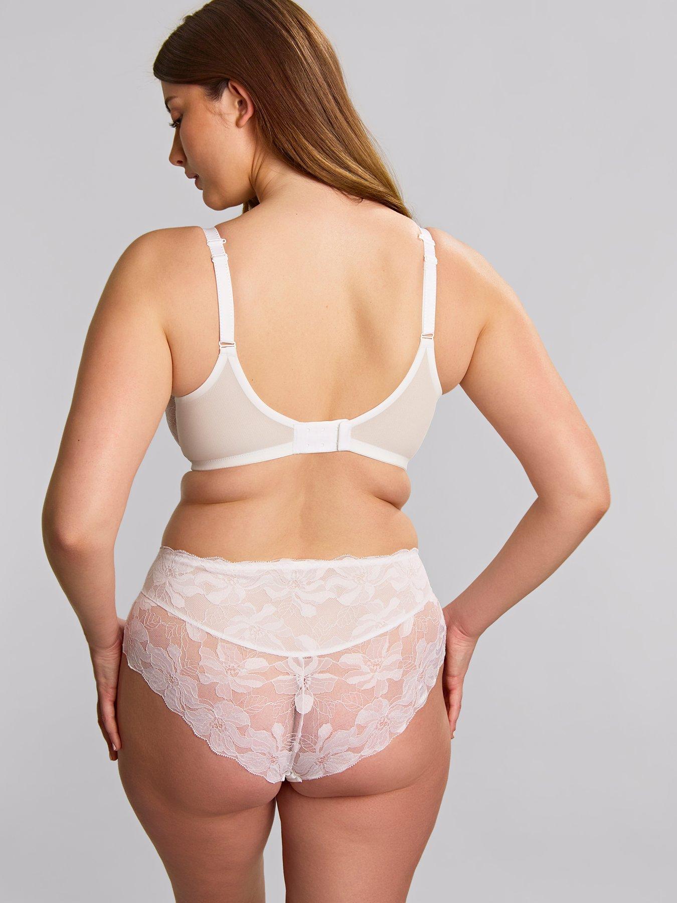 Image 2 of 5 of Panache Evangeline White Deep Brief - White