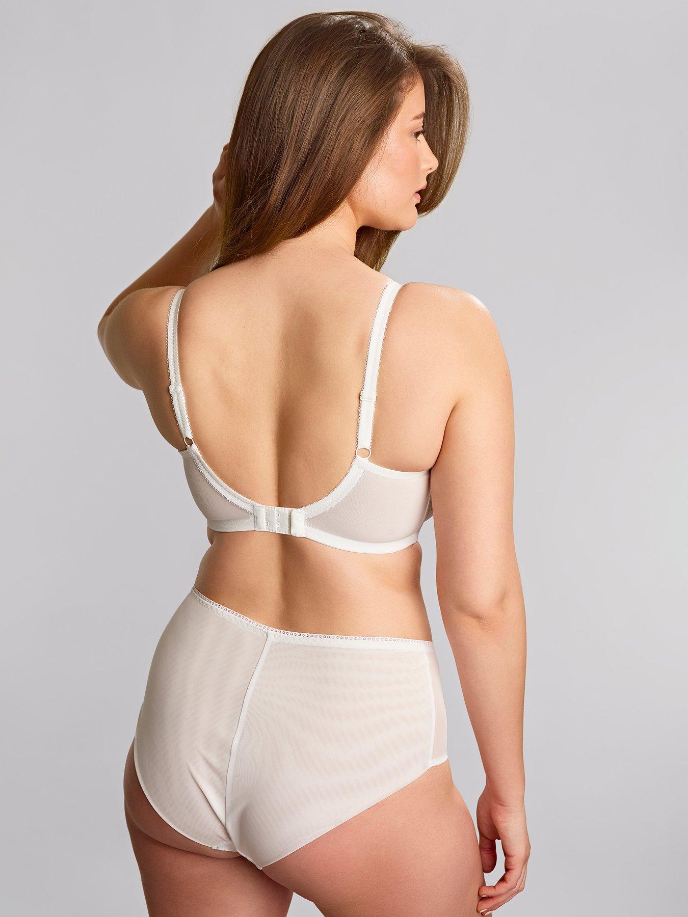 Image 2 of 4 of Panache Tango Edit White Deep Brief - White