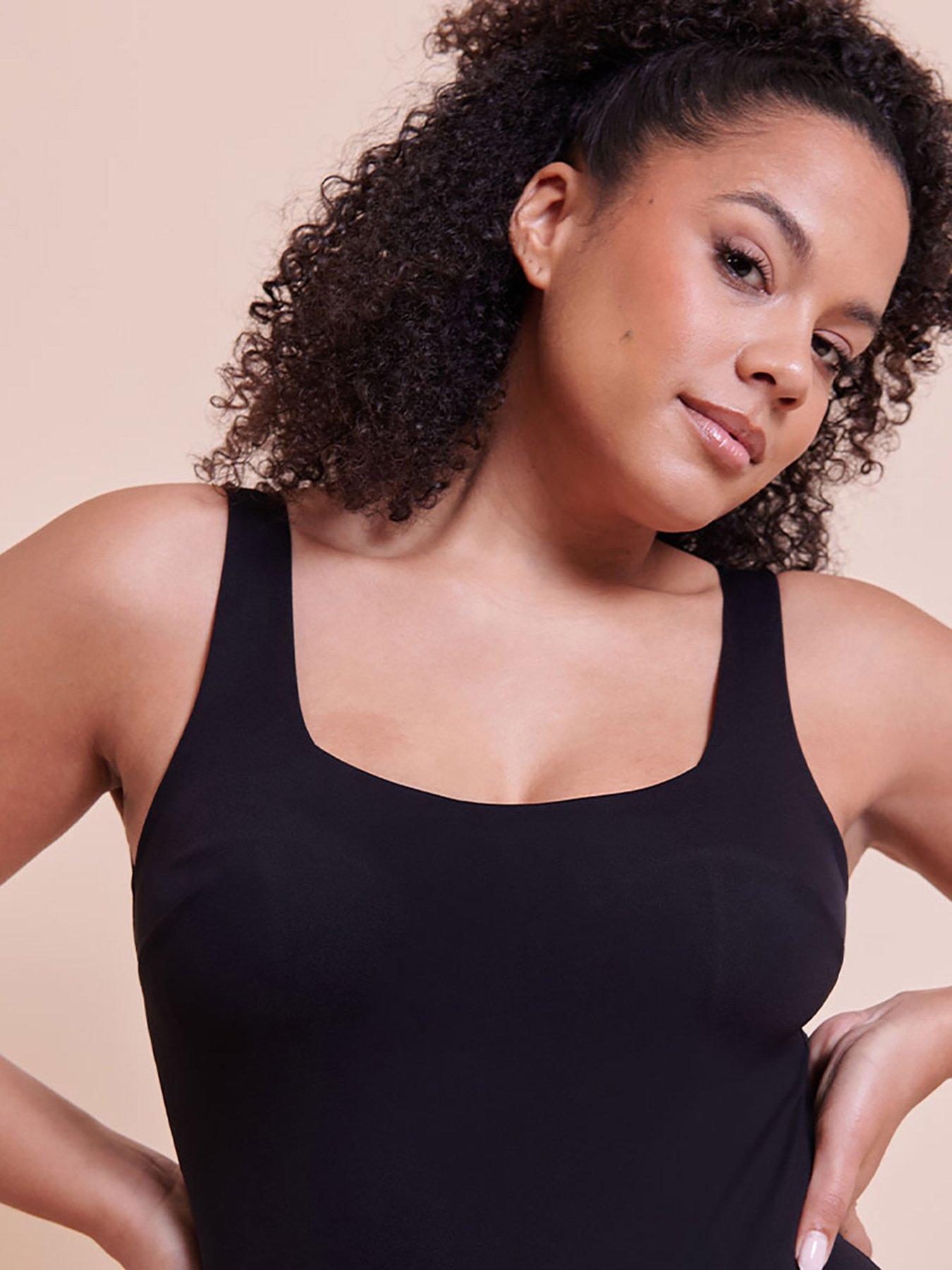 Image 3 of 5 of Curvy Kate Smoothie Support Stretch Body - Black