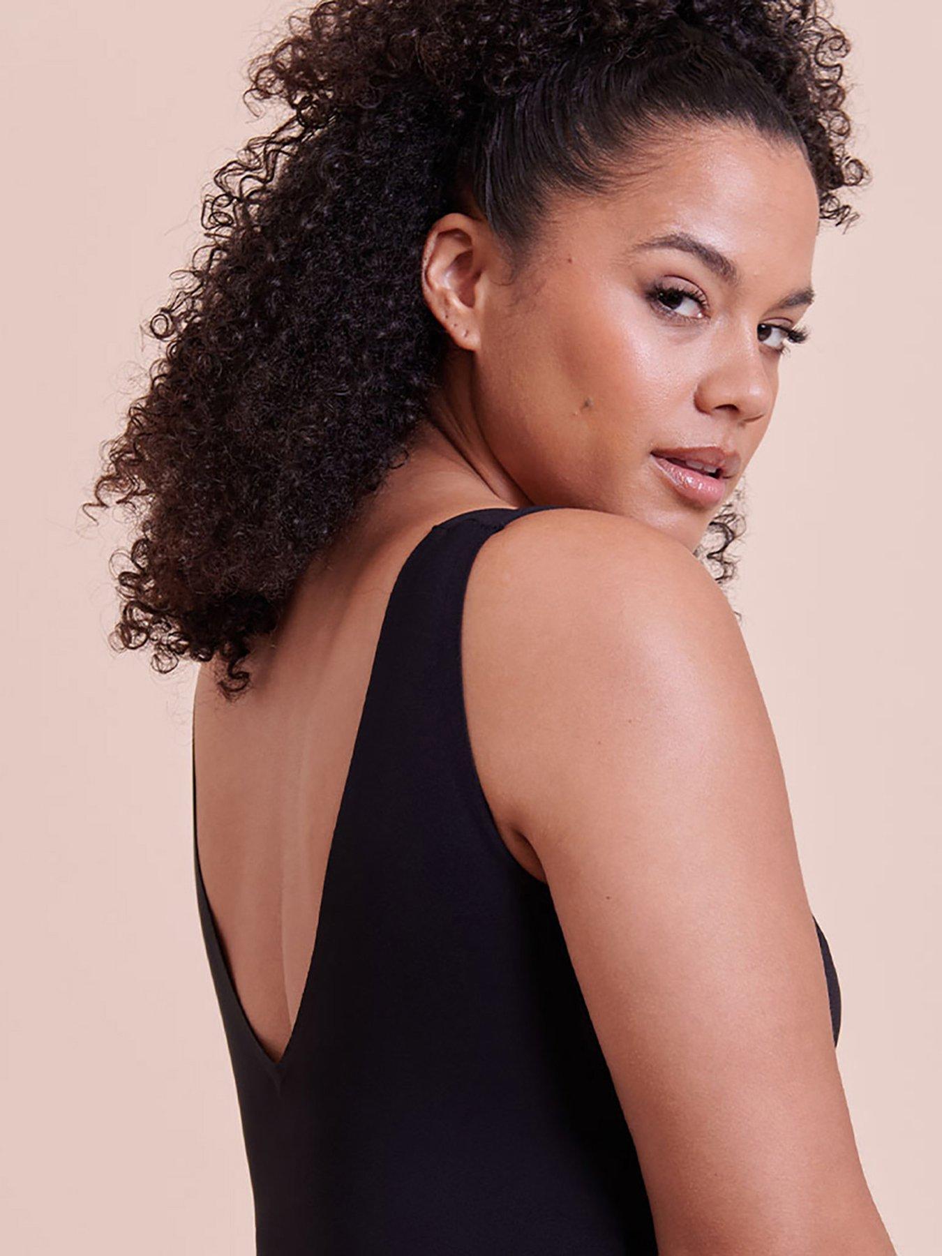 Image 4 of 5 of Curvy Kate Smoothie Support Stretch Body - Black