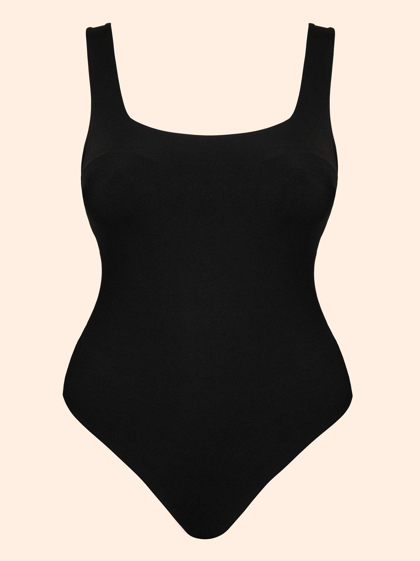Image 5 of 5 of Curvy Kate Smoothie Support Stretch Body - Black