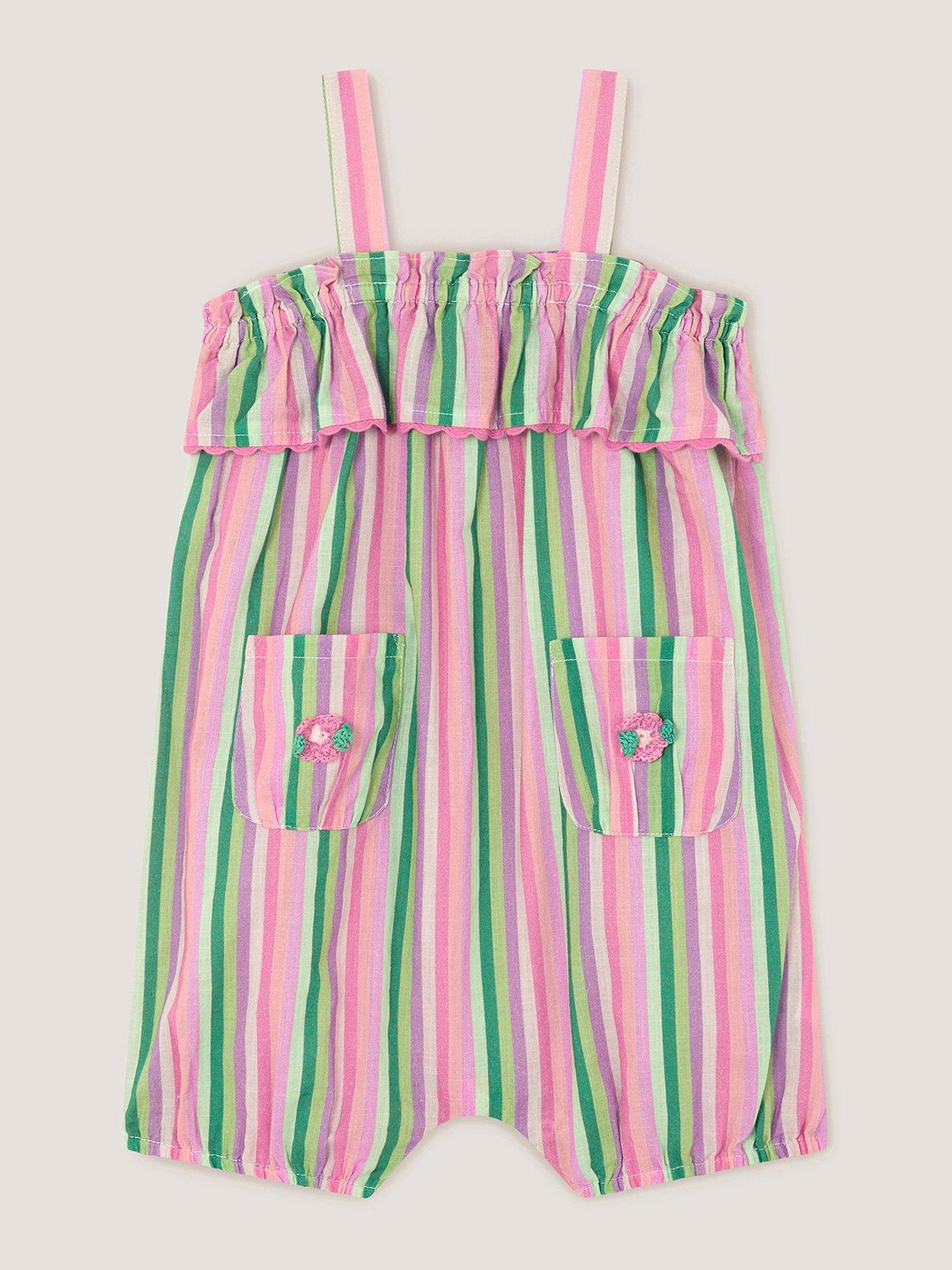 Monsoon Baby Girls Romper - Green