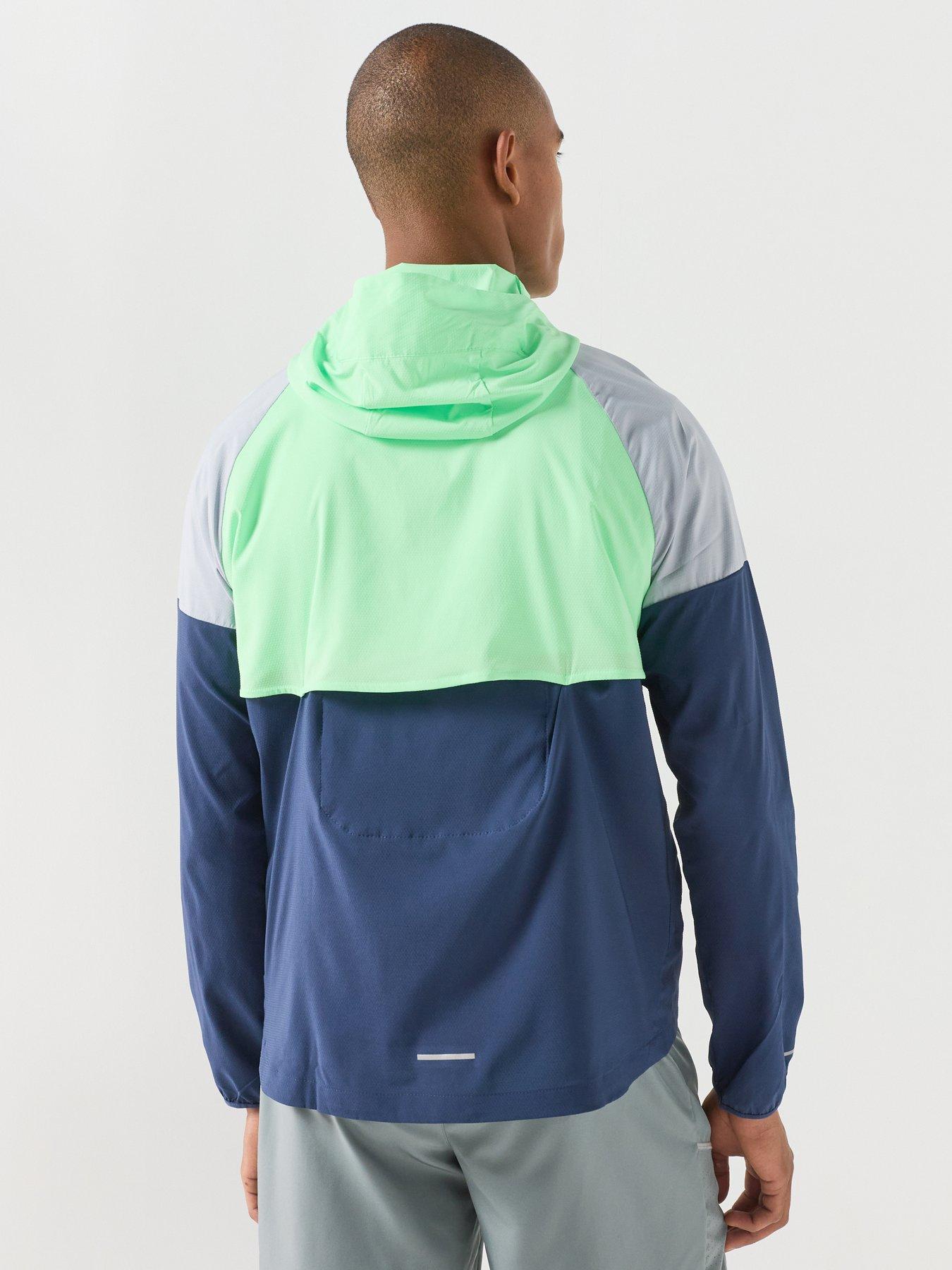 Image 2 of 7 of Nike Mens Impossibly Lightweight Windrunner Running Jacket - Navy