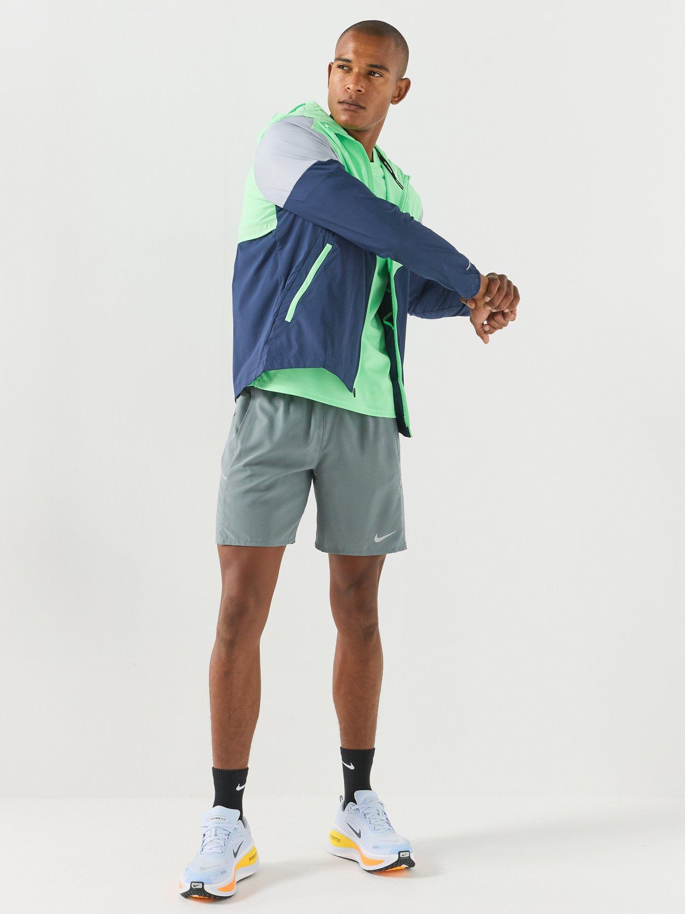 Image 3 of 7 of Nike Mens Impossibly Lightweight Windrunner Running Jacket - Navy