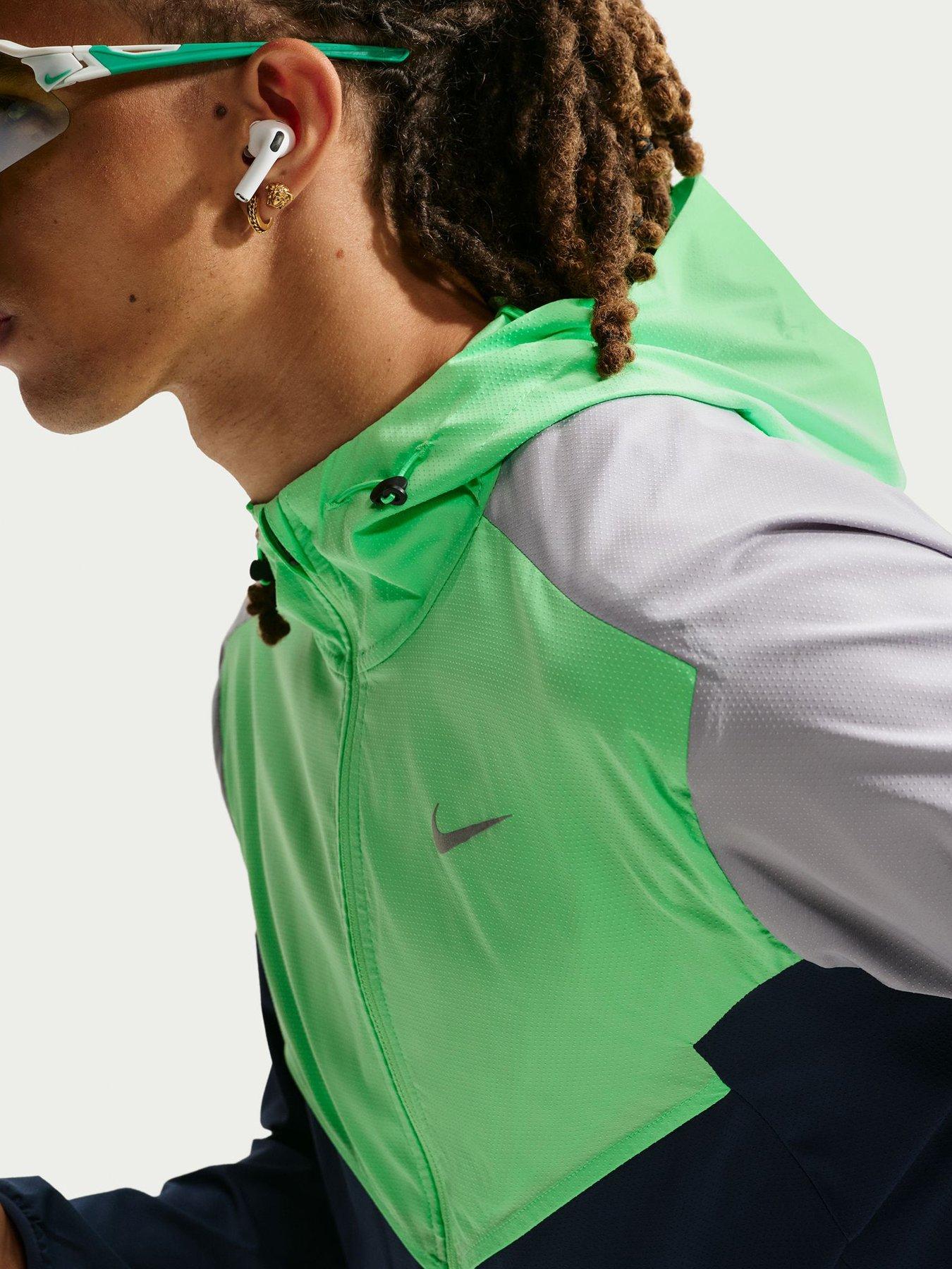 Image 5 of 7 of Nike Mens Impossibly Lightweight Windrunner Running Jacket - Navy