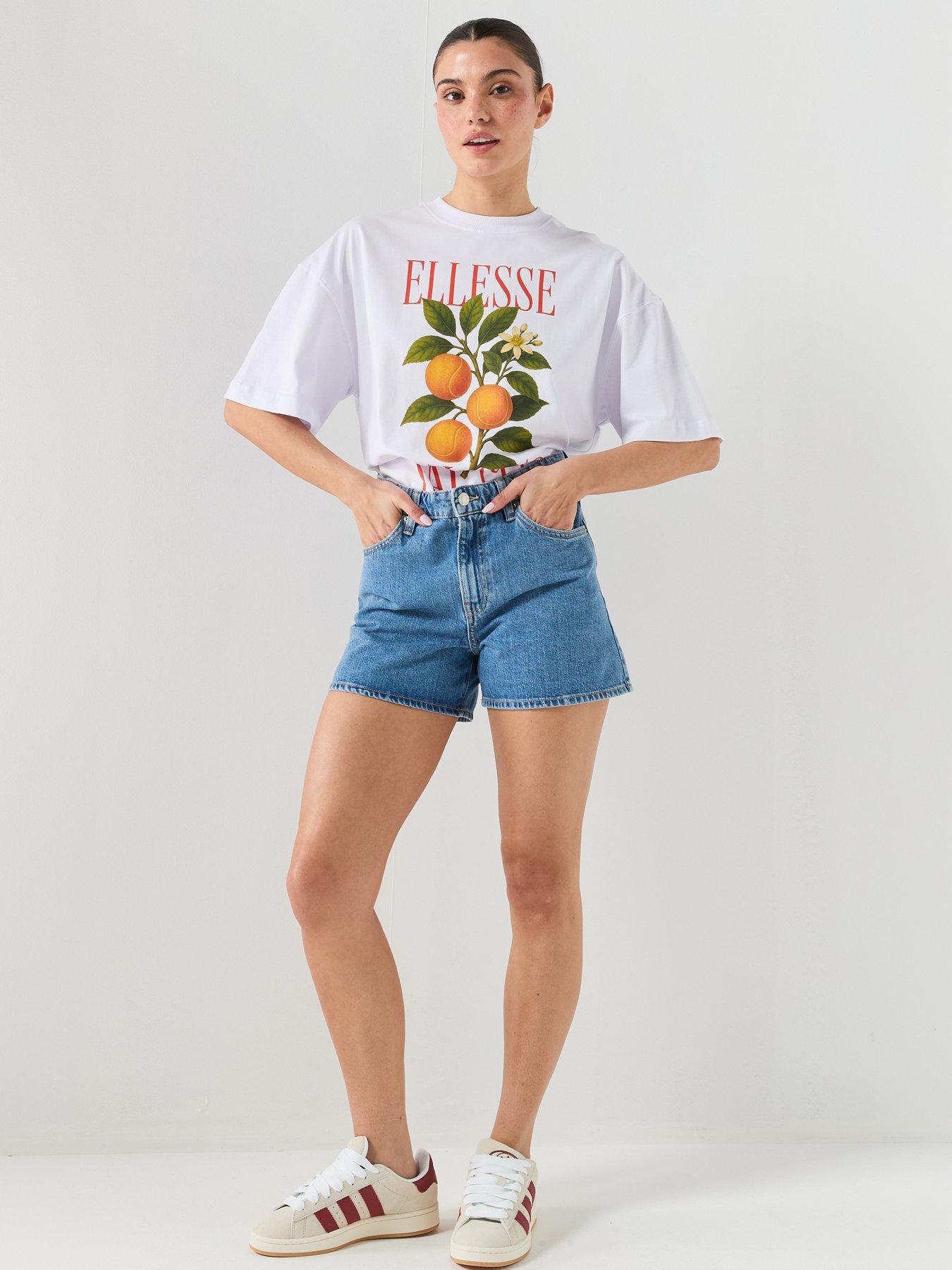 Image 4 of 4 of Ellesse Womens 1959 T-Shirt - White