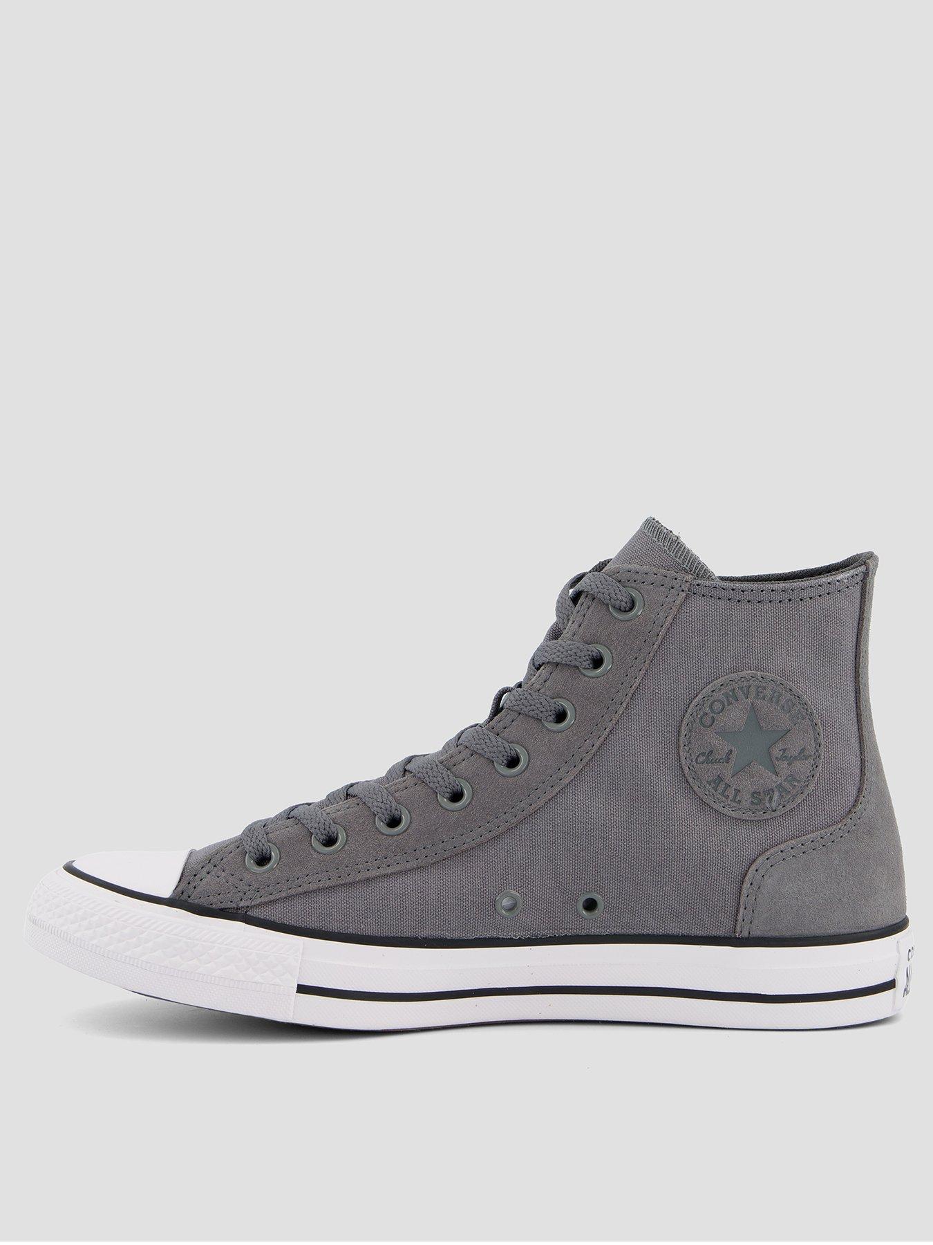 Converse Mens Chuck Taylor All Star Trainers - Dark Grey