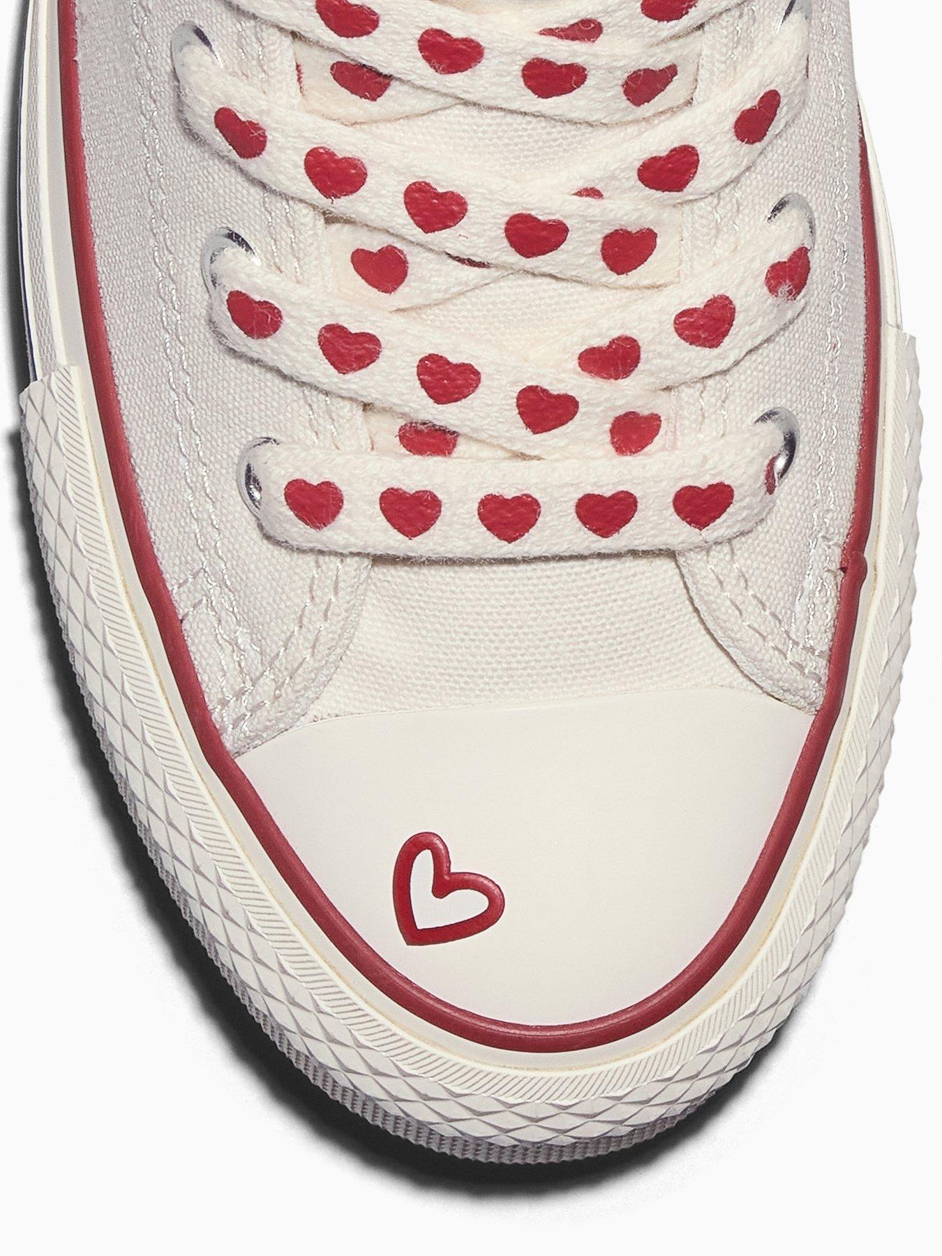 Image 7 of 7 of Converse Junior Chuck Taylor All Star Eva Lift Trainers - Cream