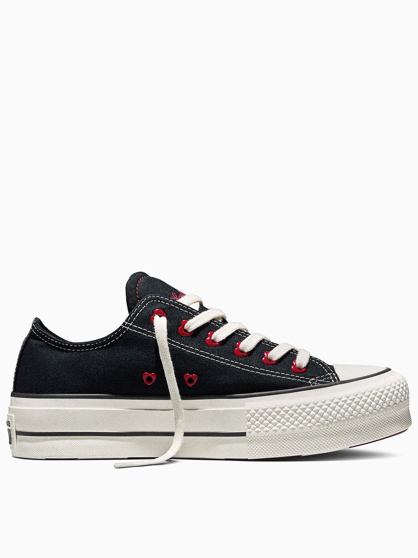 Converse Womens Chuck Taylor All Star Lift Trainers - Black