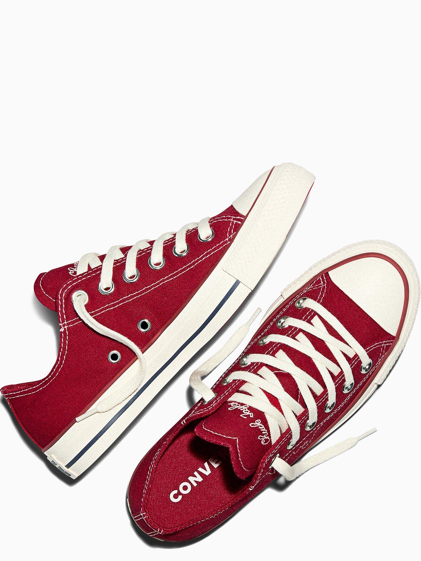 Converse Womens Chuck Taylor All Star Trainers - Dark Red | Very