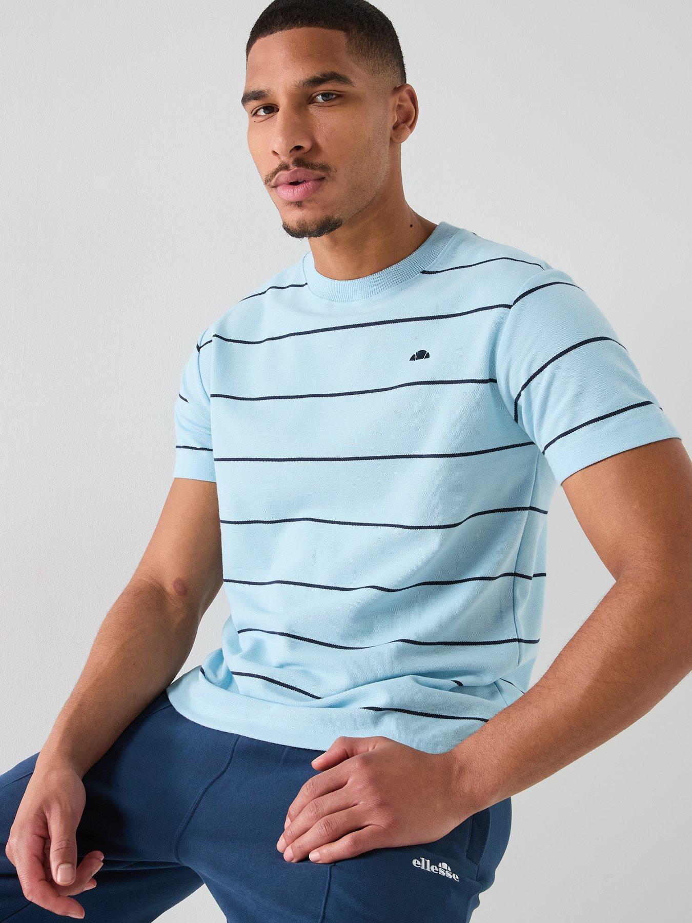 Ellesse Mens Verri T-Shirt, Blue, Size M, Men