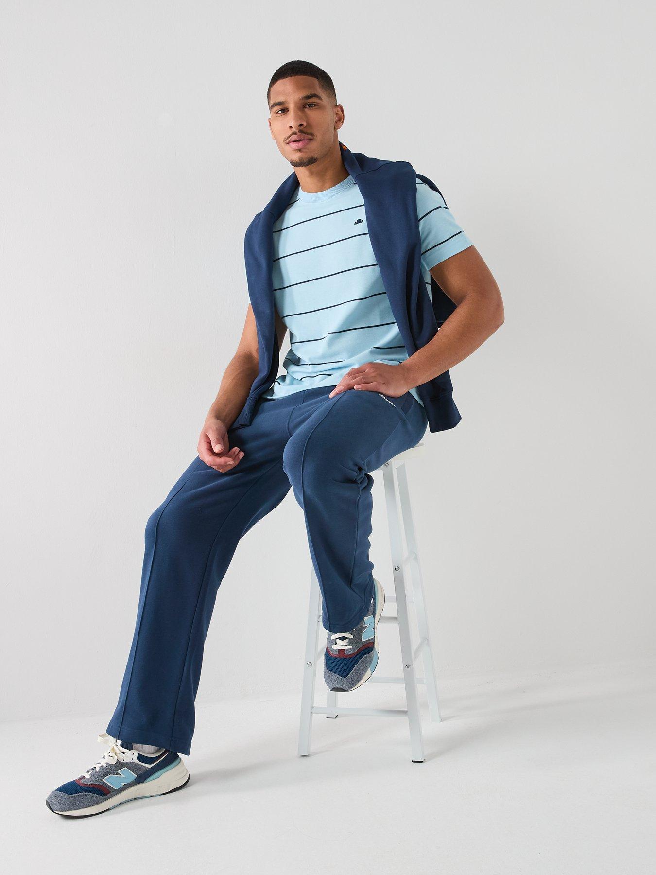 Image 5 of 5 of Ellesse Mens Verri T-Shirt - Light Blue