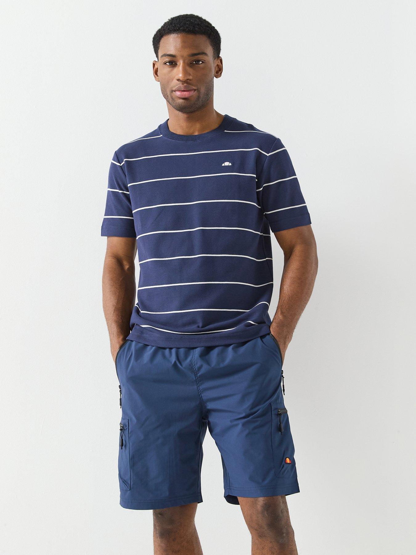 Ellesse Mens Verri T-Shirt, Navy, Size M, Men