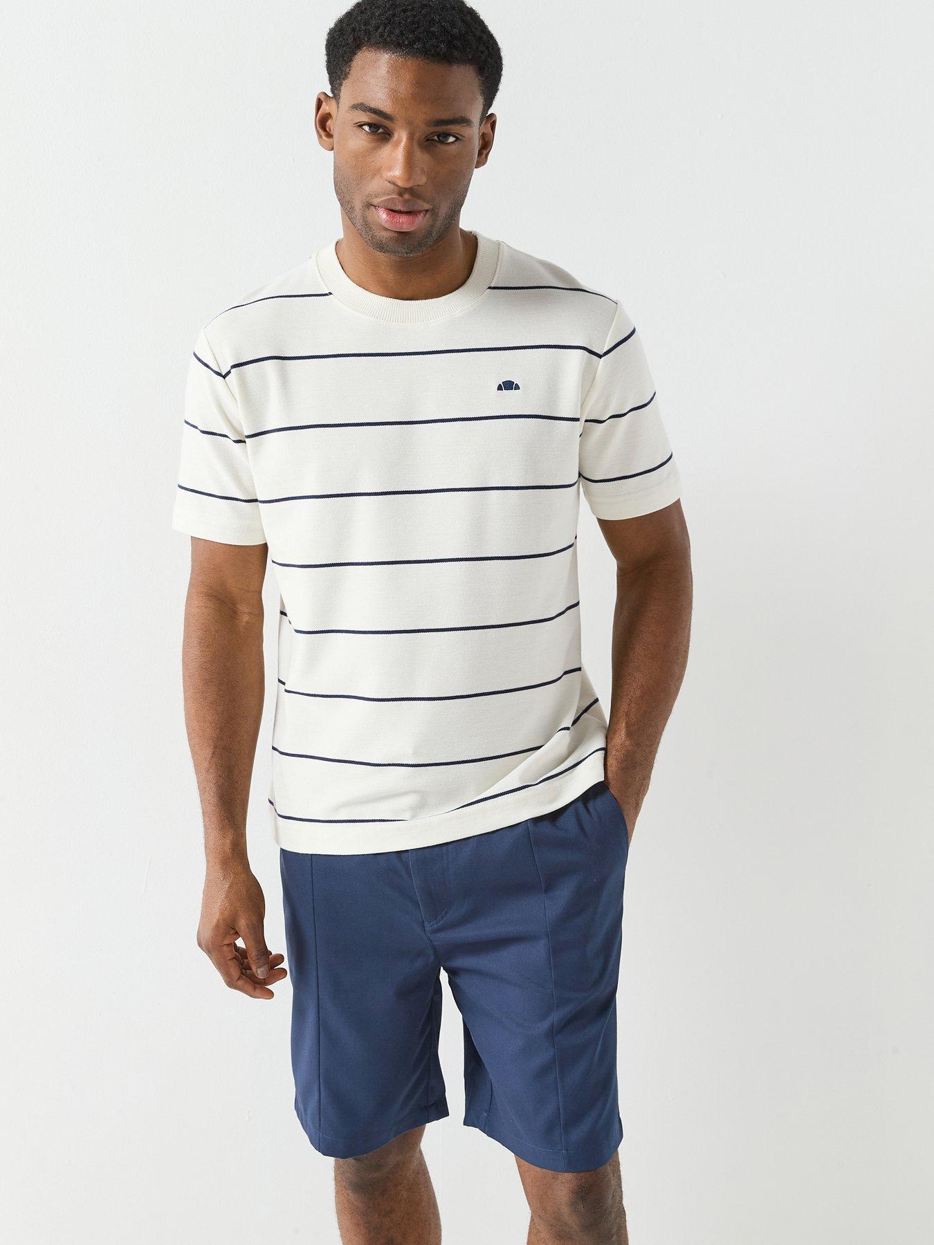 Ellesse Mens Verri T-Shirt - Off White