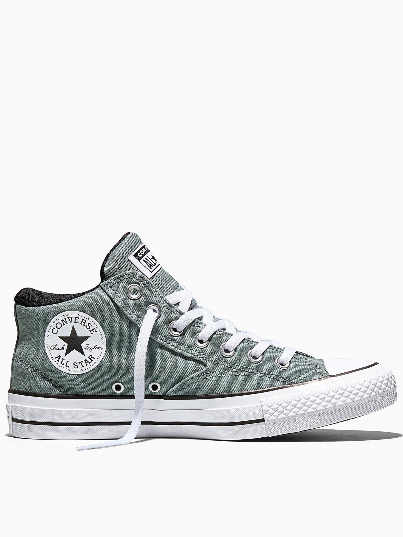 Converse Mens Chuck Taylor All Star Malden Street Trainers - Light Grey