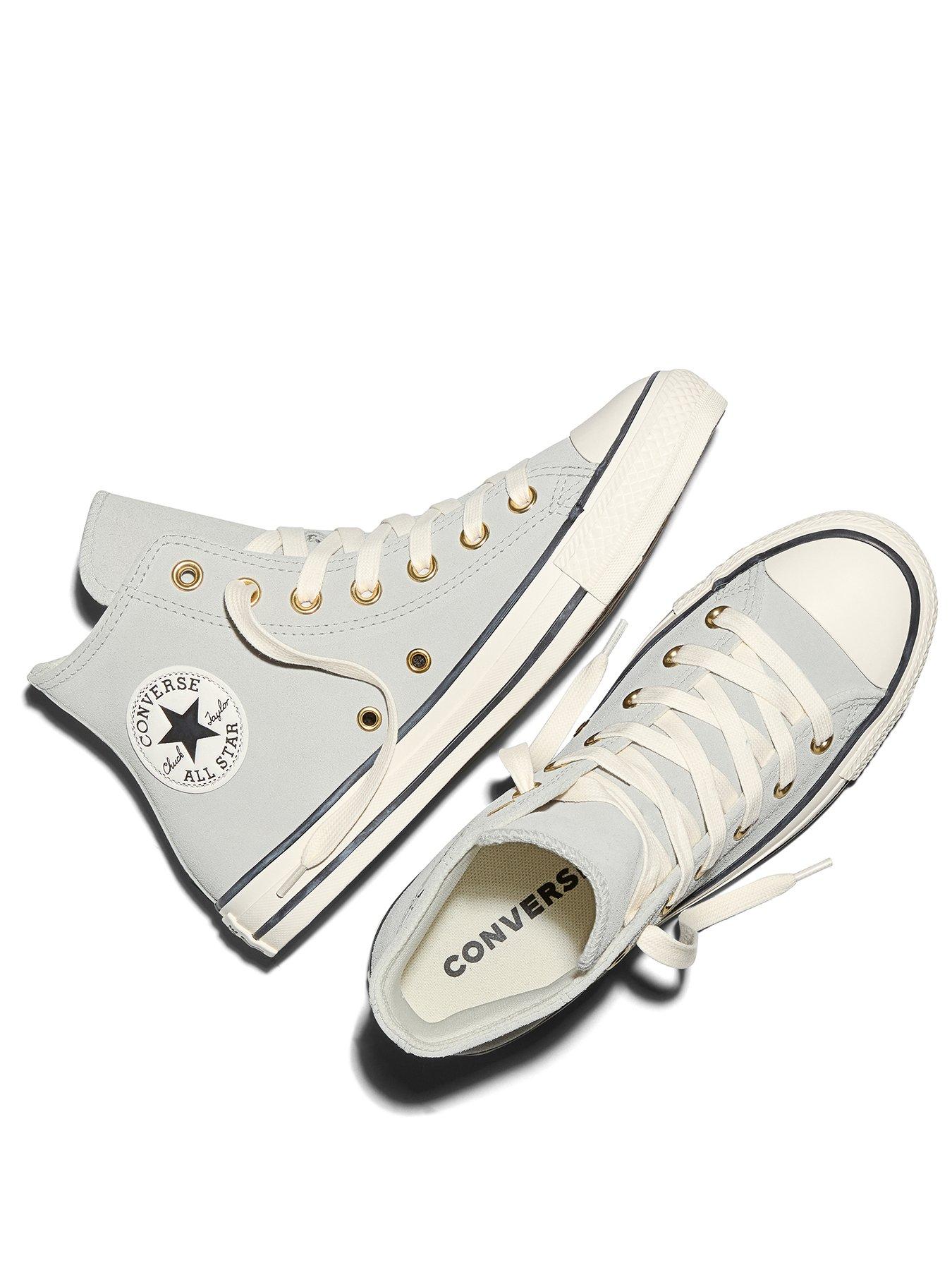Converse Mens Chuck Taylor All Star Trainers - Light Grey