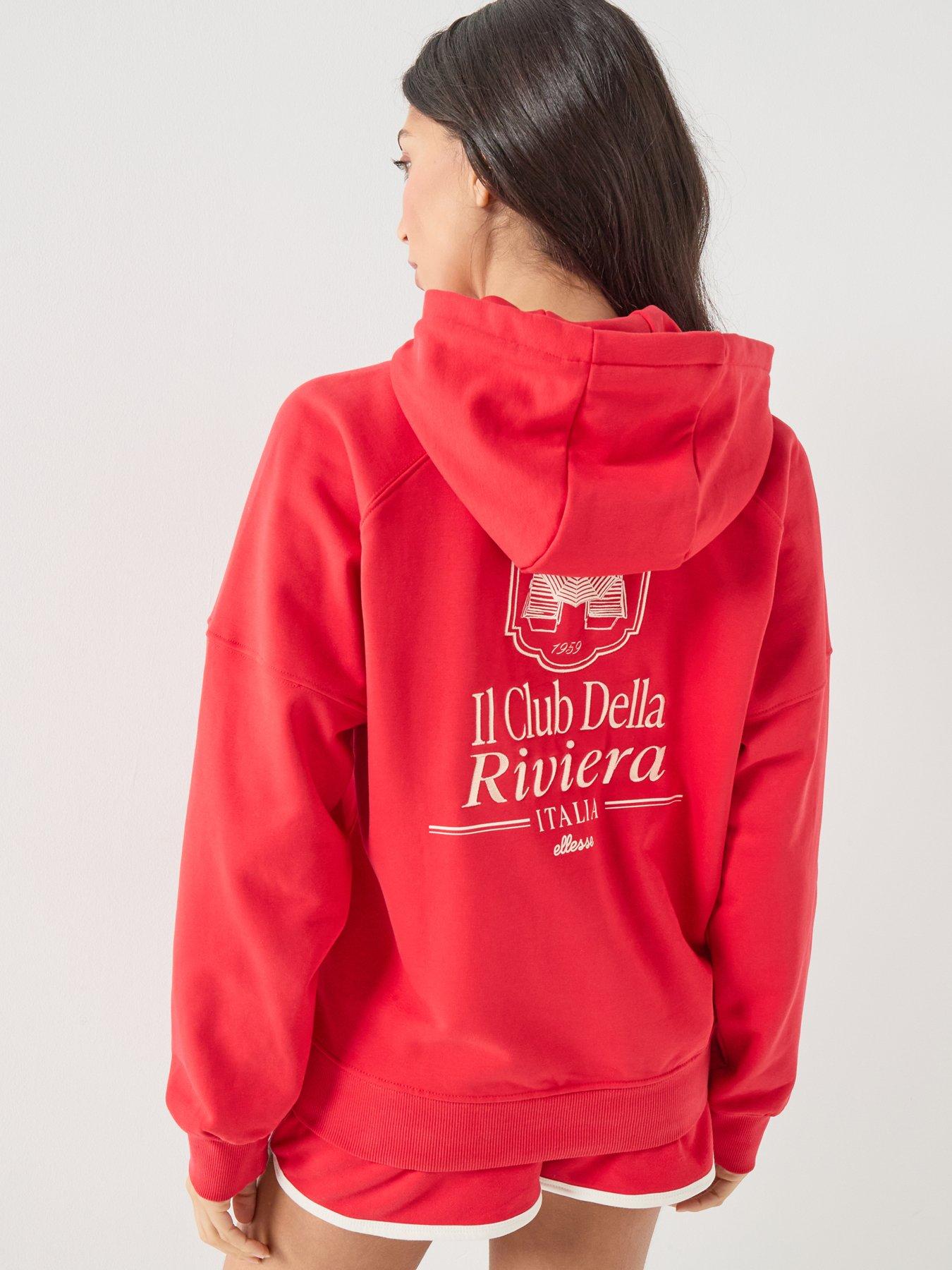 Ellesse: Womens Saldia Hoodie - Red