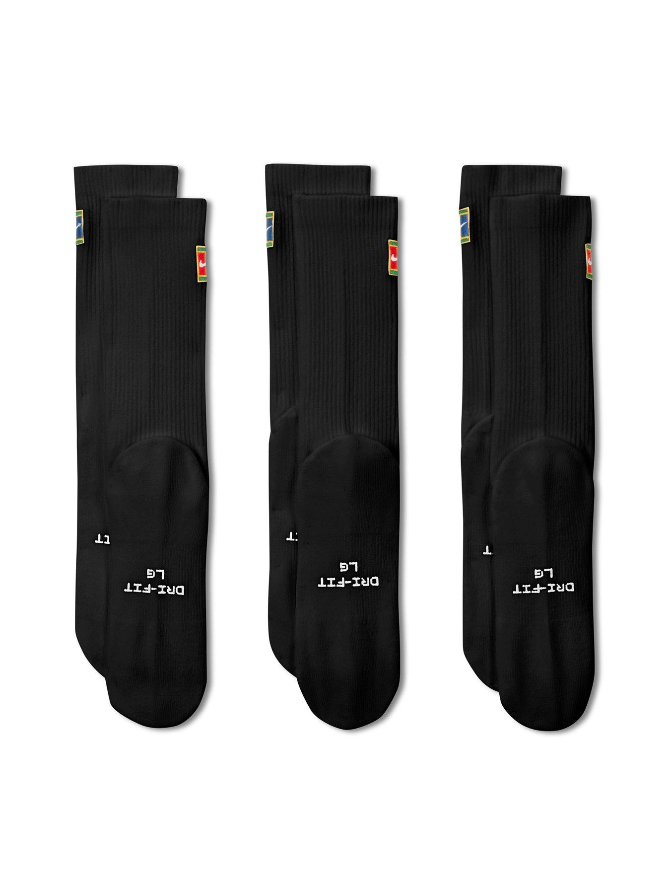Image 4 of 5 of Nike Unisex Everyday Elevated Tennis Ankle Socks (2 Pack) - Black