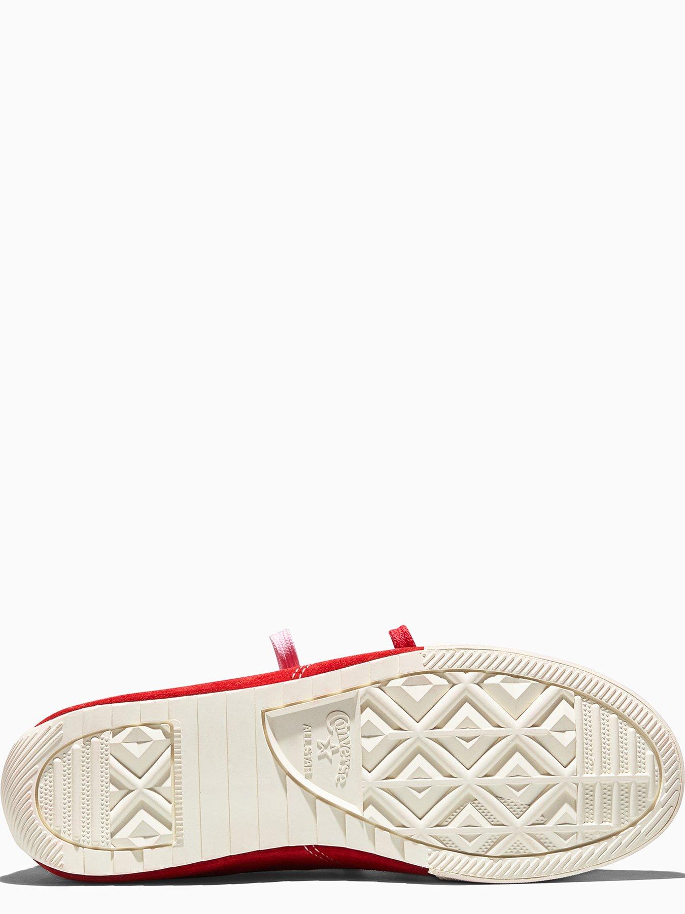 Image 5 of 7 of Converse Womens Chuck Taylor Lo Trainers - Red