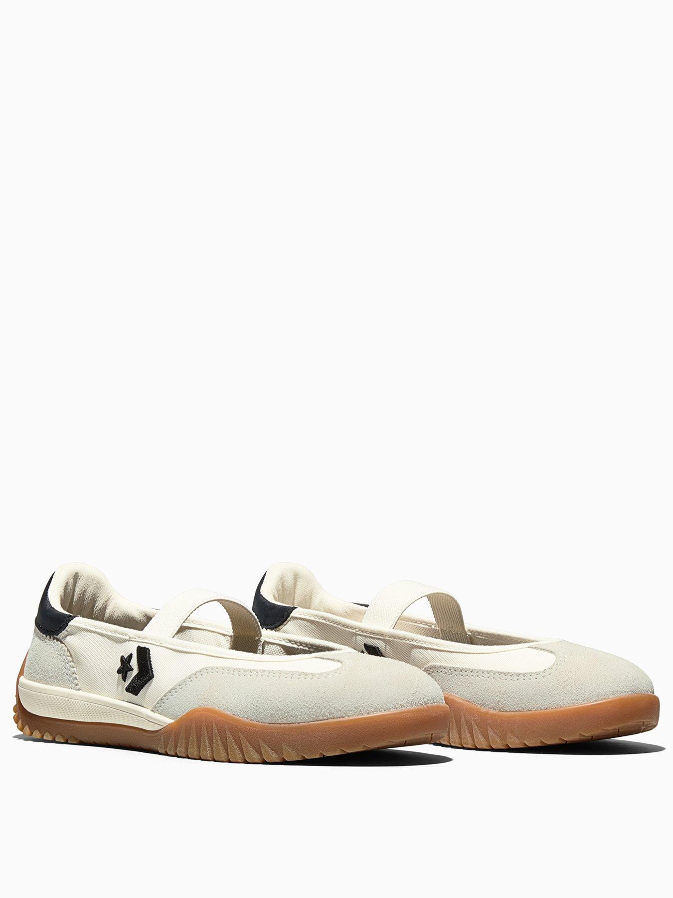 Image 2 of 7 of Converse Womens Run Star Ballet Flat Trainers - Khaki