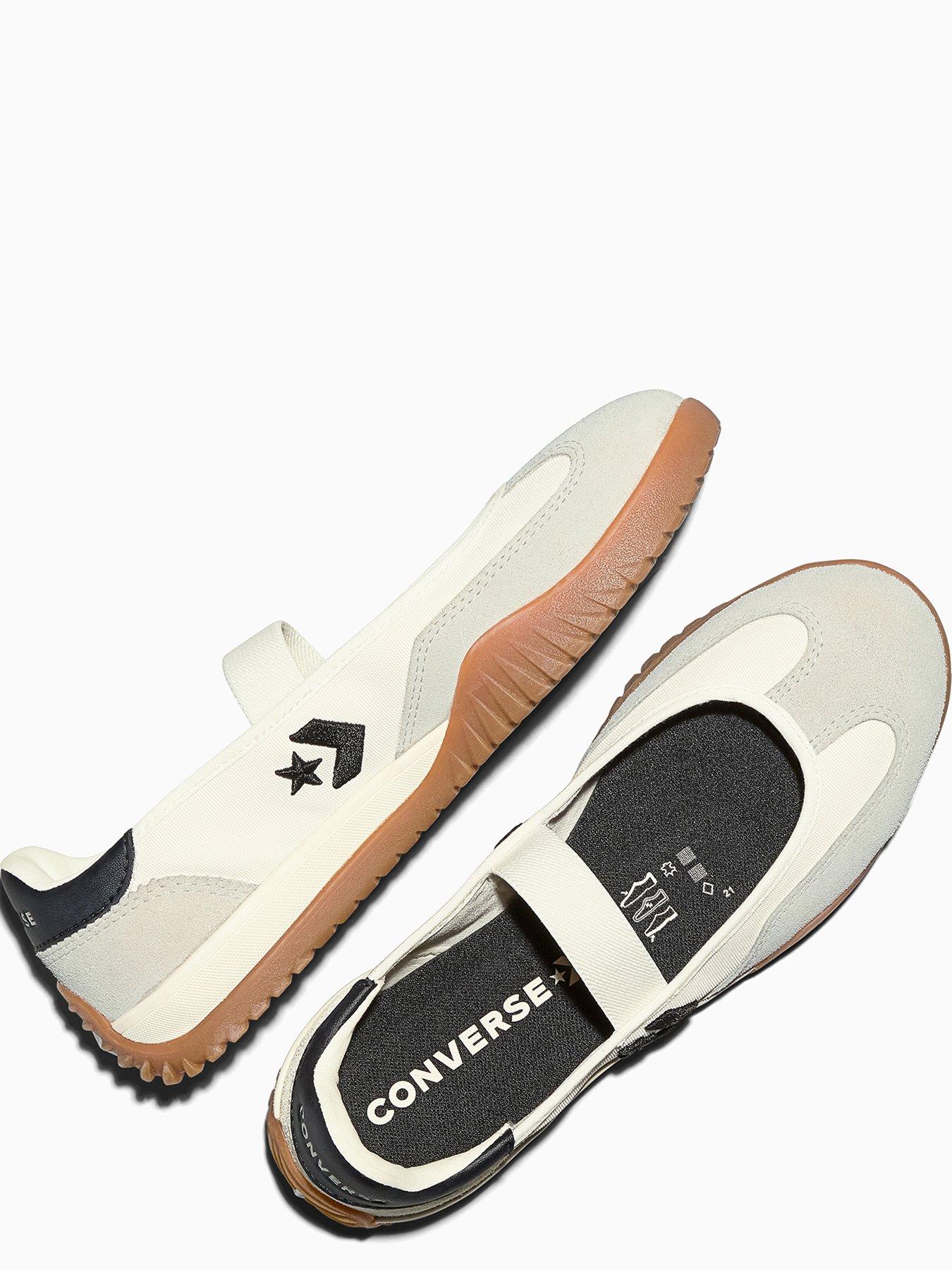 Image 4 of 7 of Converse Womens Run Star Ballet Flat Trainers - Khaki