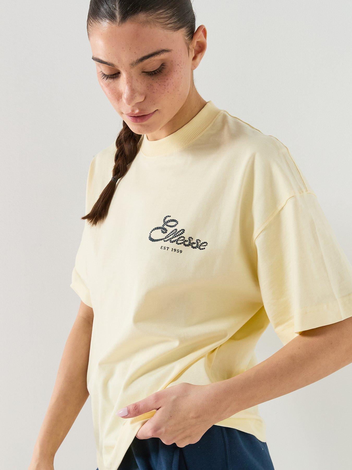 Image 4 of 6 of Ellesse Womens Deliziosi T-Shirt - Light Yellow