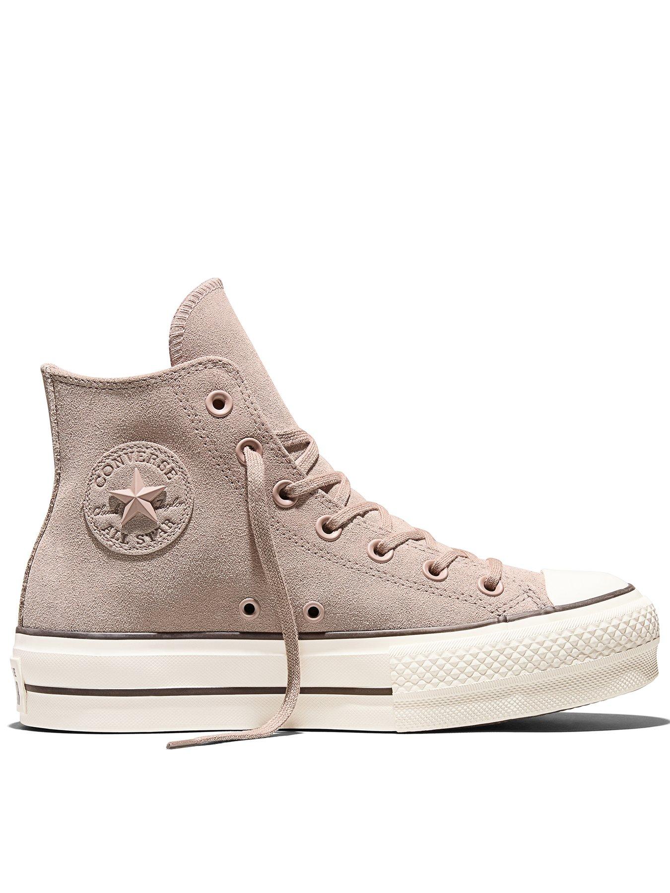 Converse Womens Chuck Taylor All Star Lift Trainers - Brown