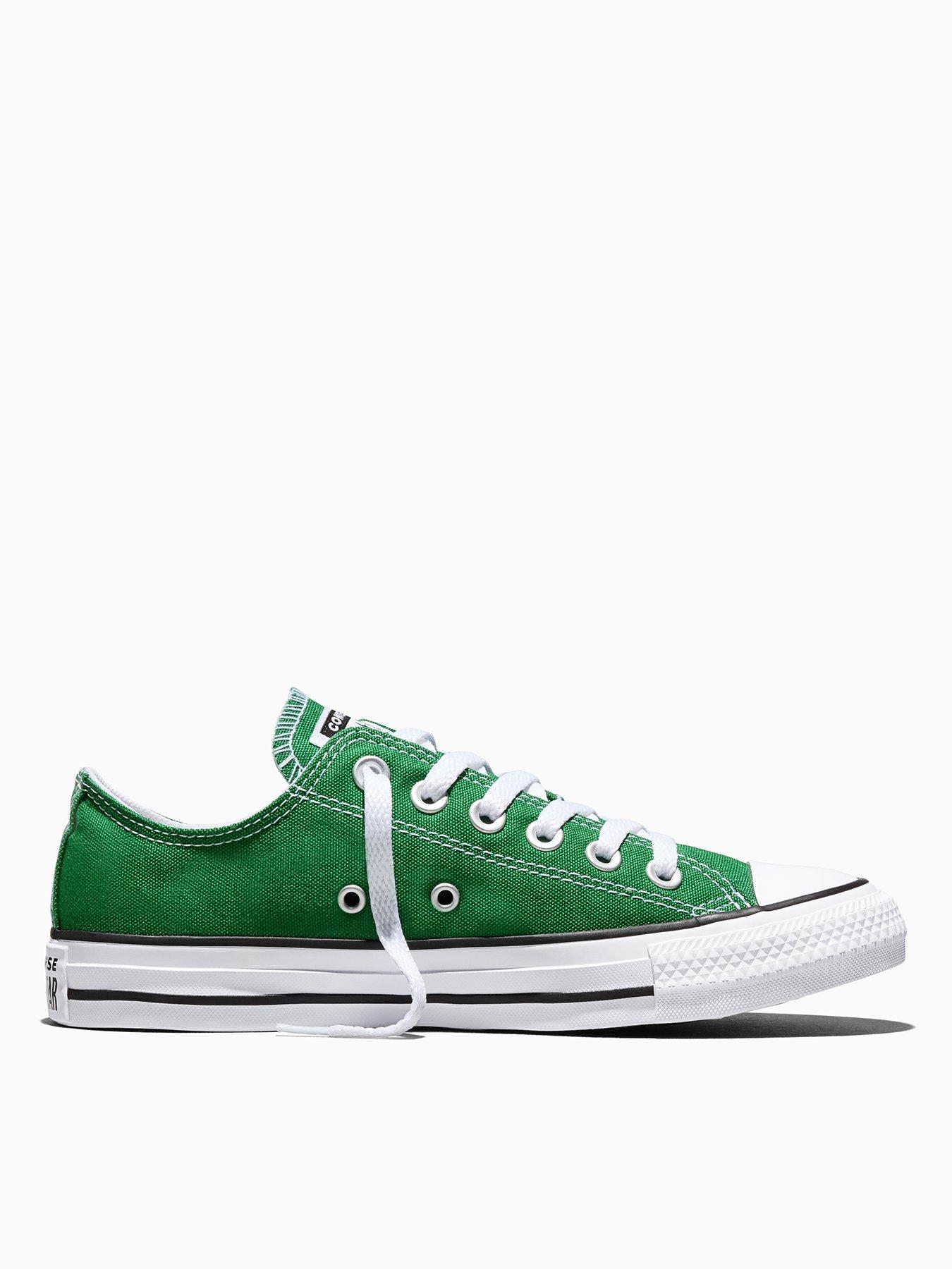 Converse Mens Chuck Taylor Ox Trainers - Green
