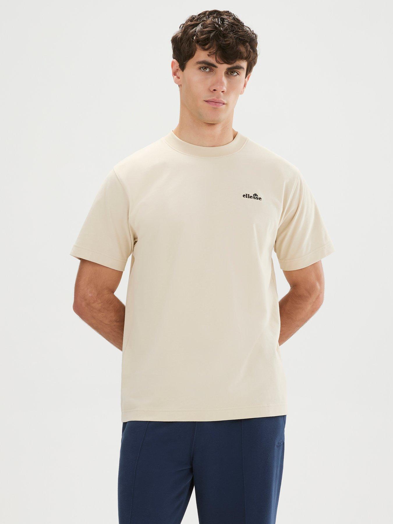 Ellesse Mens Acciano T-shirt - Stone