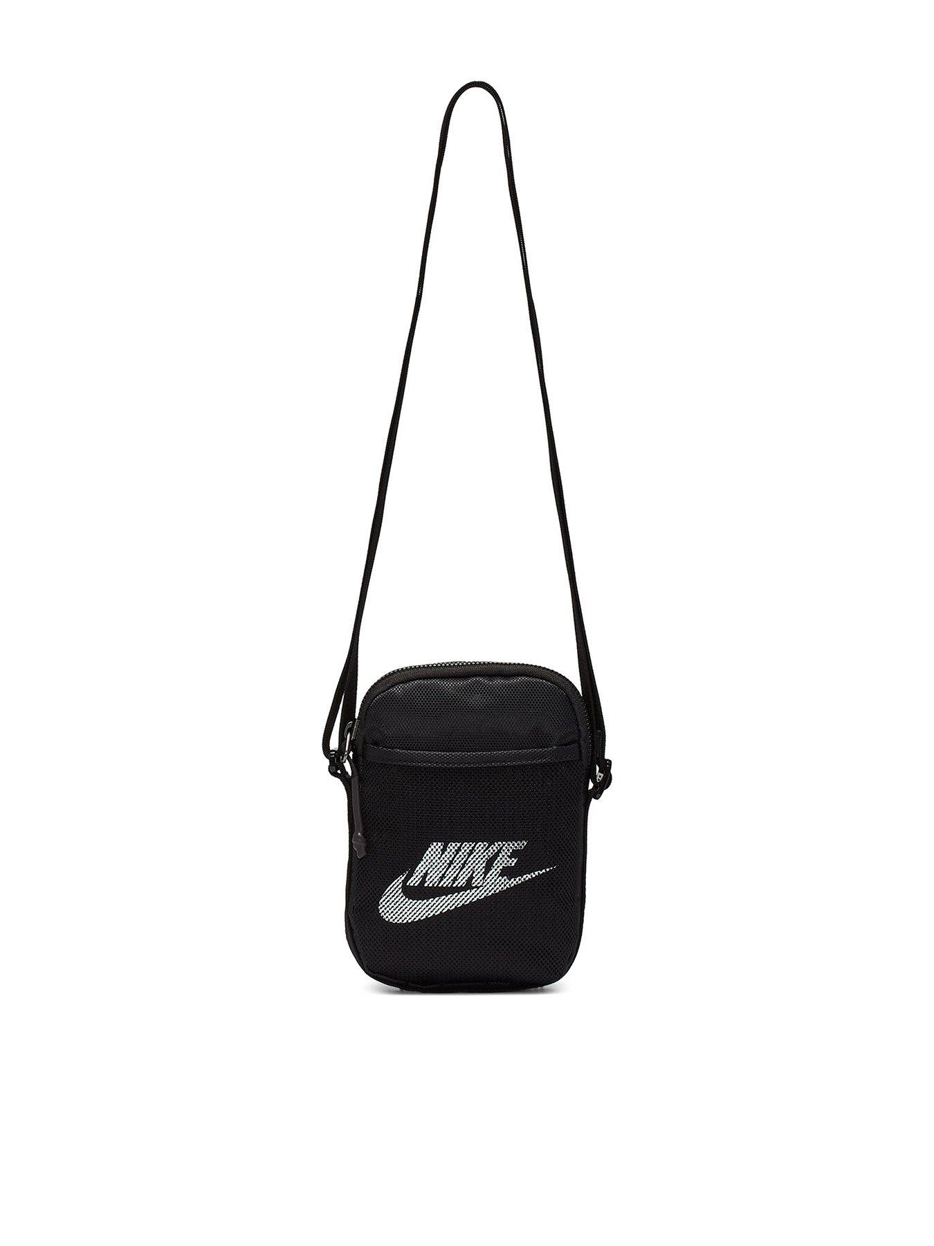 Image 1 of 6 of Nike Unisex Heritage Crossbody Bag - Black
