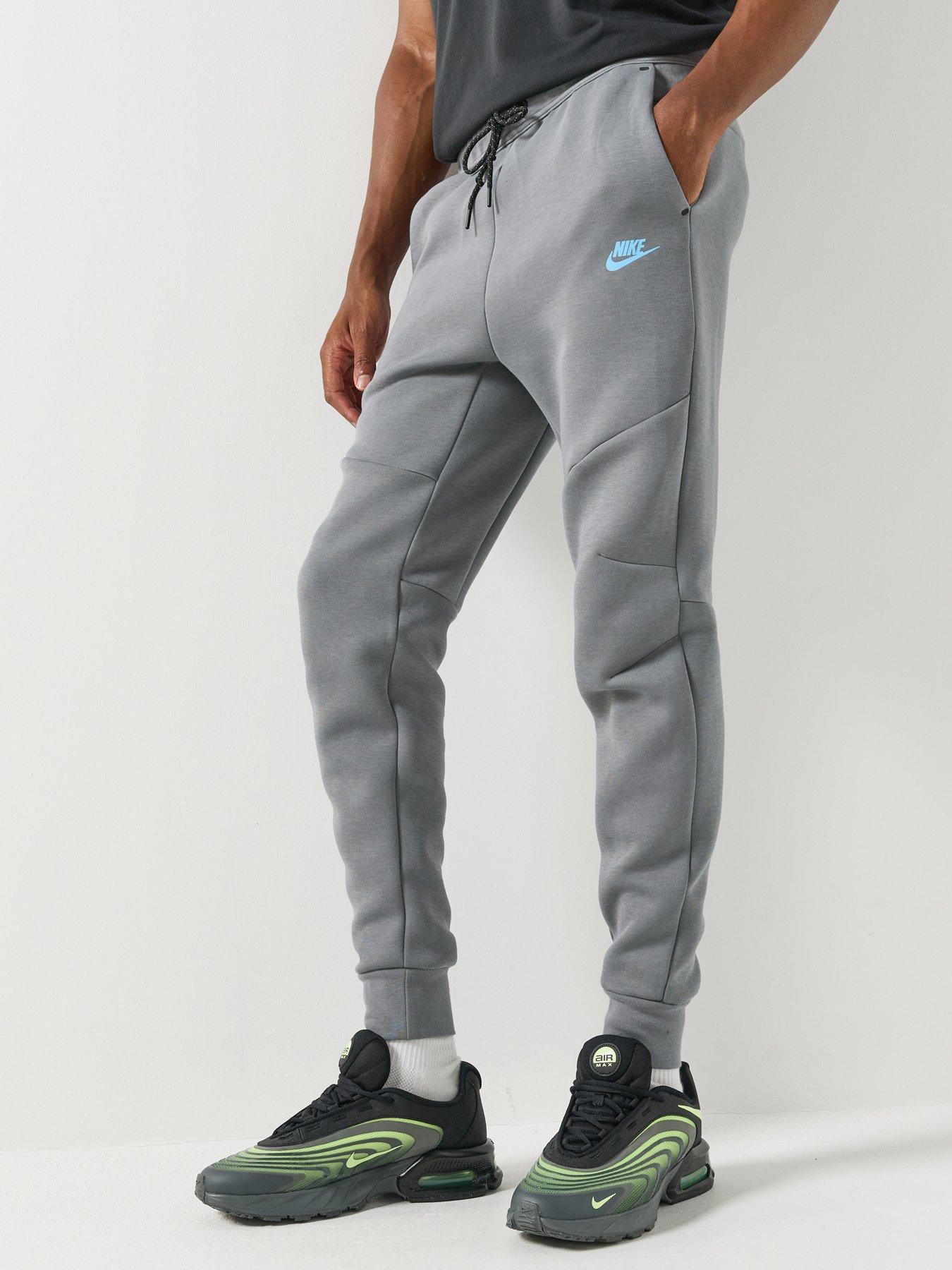 Image 1 of 5 of Nike Mens Tech Fleece Tapered Joggers - Grey