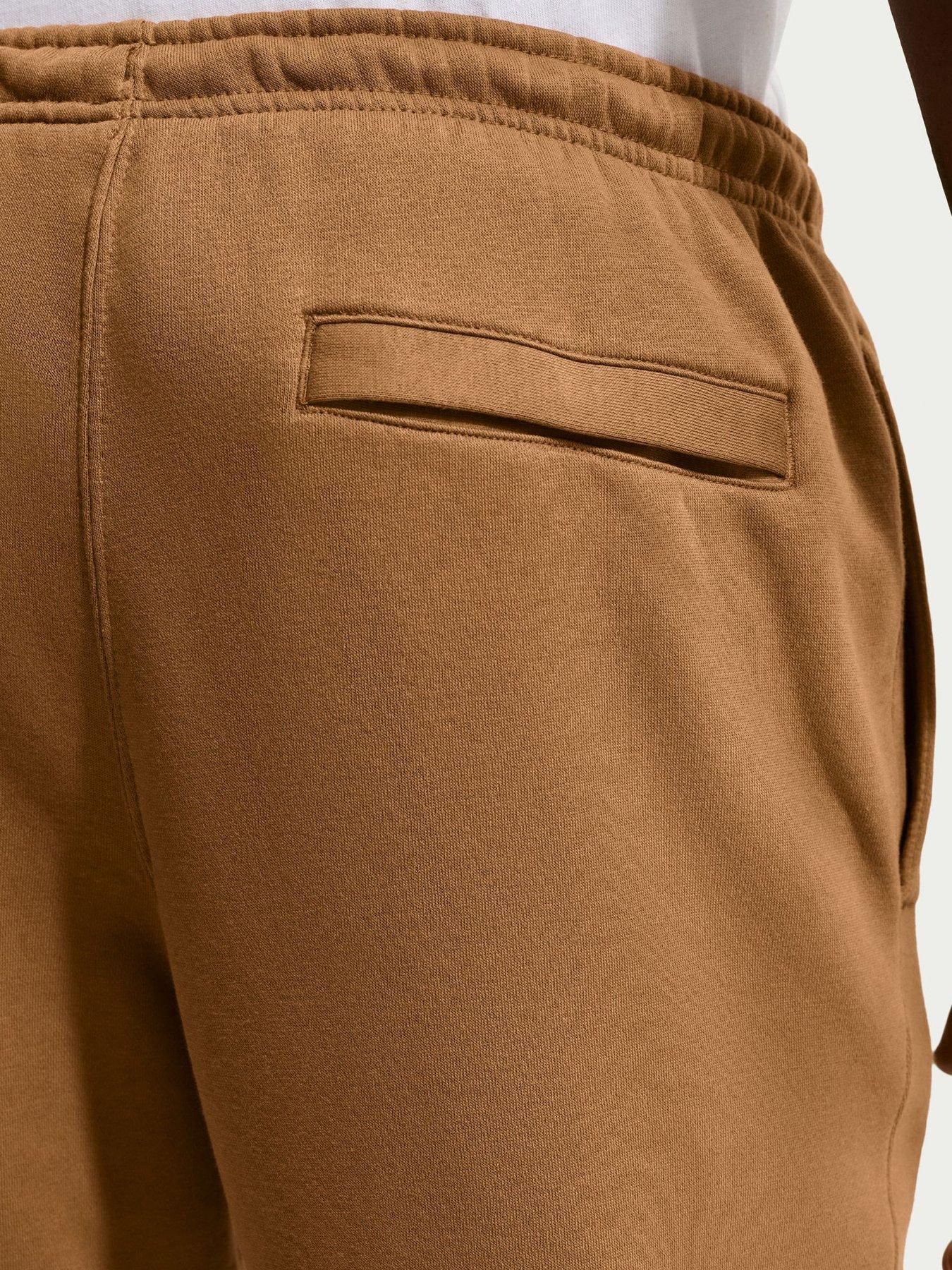 Image 4 of 5 of Nike Mens Club Fleece Joggers - Brown