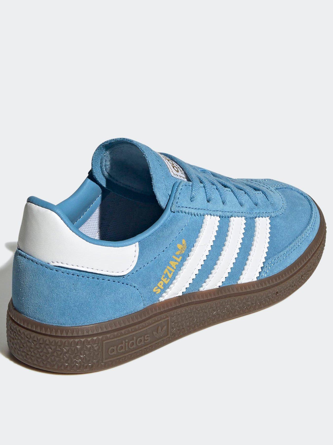 Image 3 of 7 of adidas Originals Kids Handball Spezial Trainers - Blue