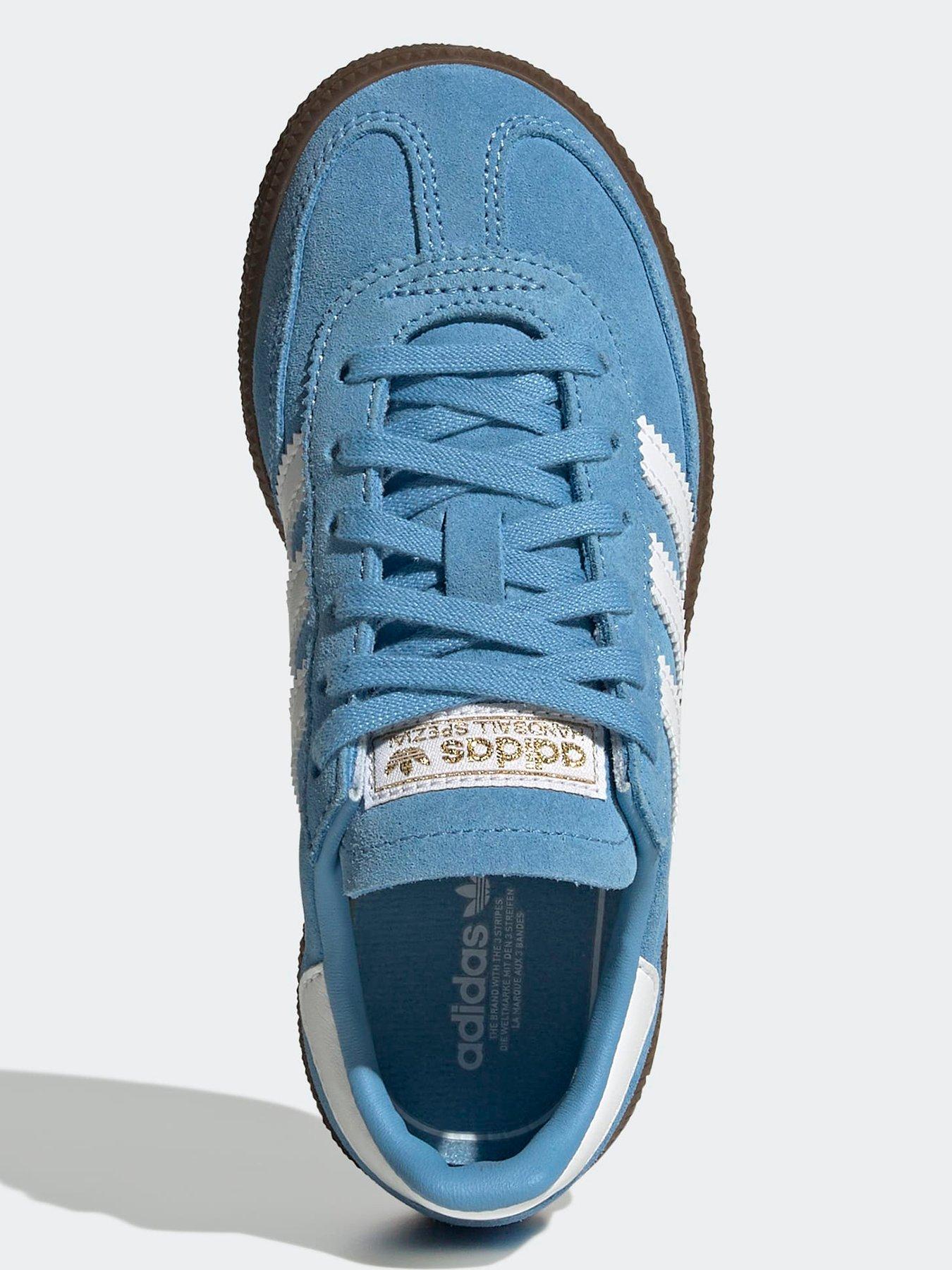 Image 4 of 7 of adidas Originals Kids Handball Spezial Trainers - Blue