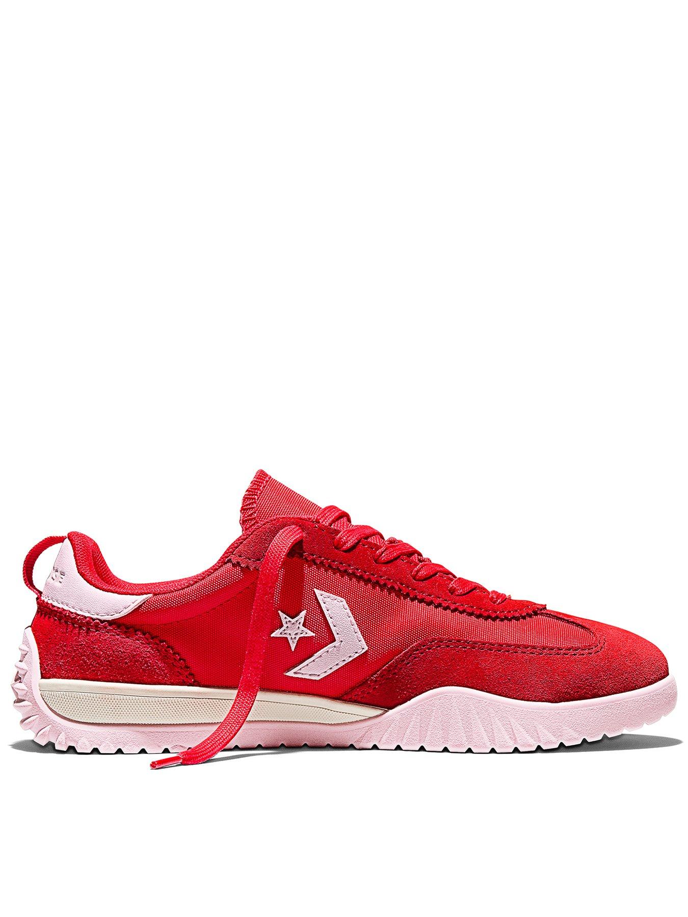 Converse Junior Run Star Trainers, Red, Size 3 Older